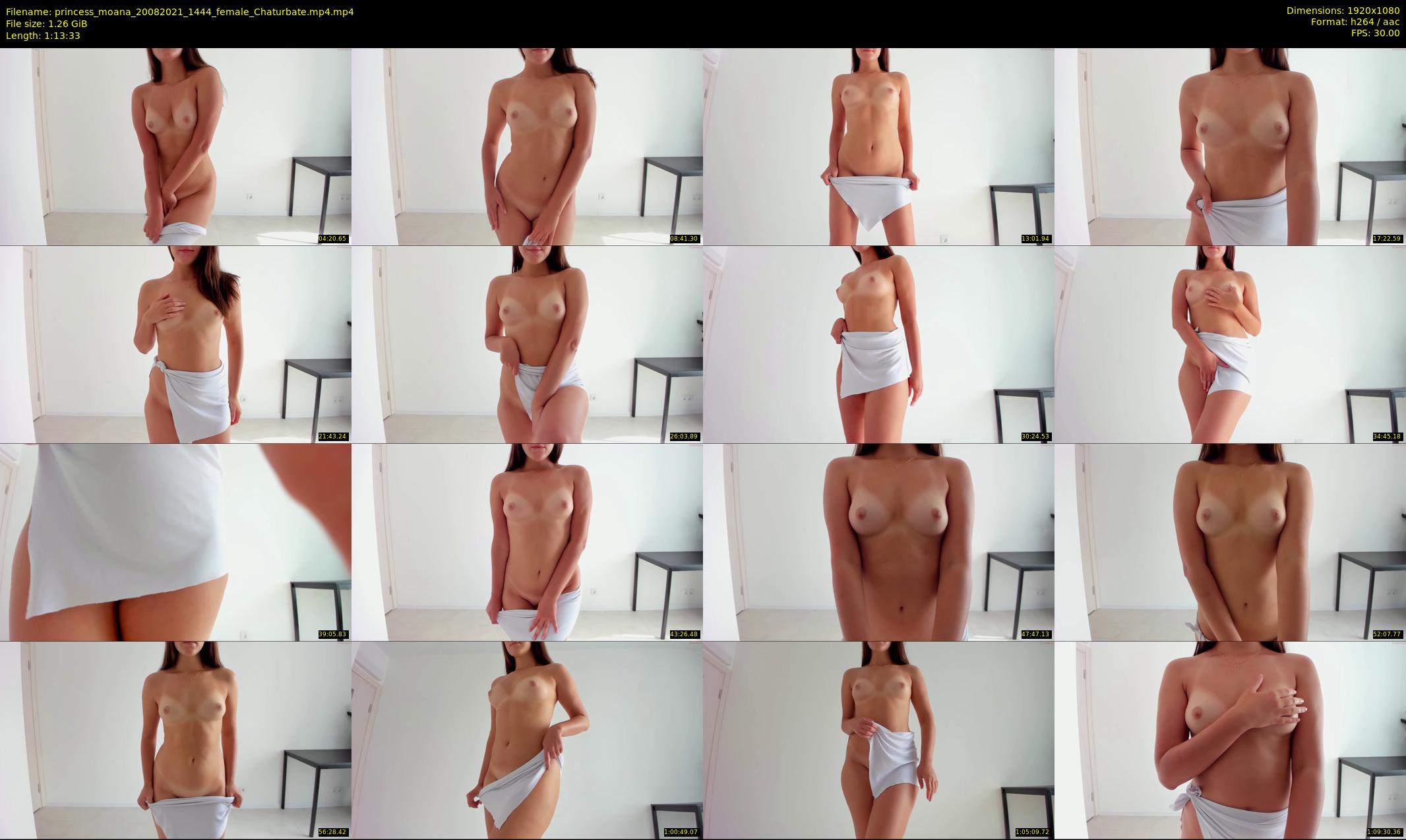princess_moana — 74 minute Chaturbate female cam show recording, 1080p, Aug 20, 2021