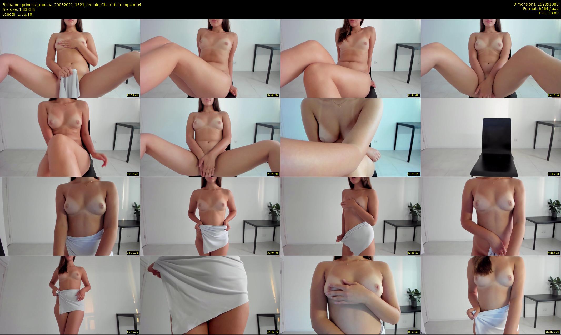 princess_moana — 67 minute Chaturbate female cam show recording, 1080p, Aug 20, 2021