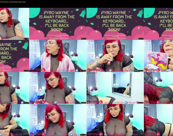 pyrowayne — 73 minute Chaturbate female cam show recording, 1080p, Aug 21, 2021