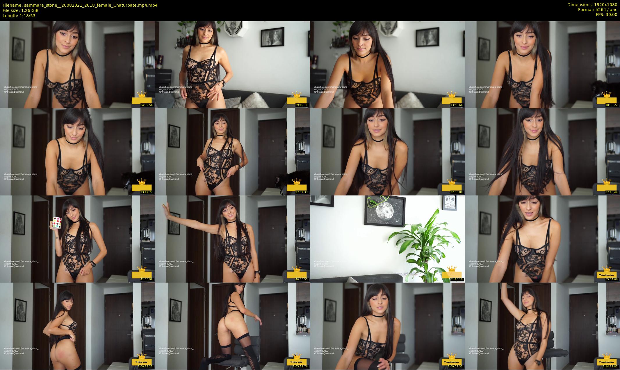 sammara_stone_ — 79 minute Chaturbate female cam show recording, 1080p, Aug 20, 2021