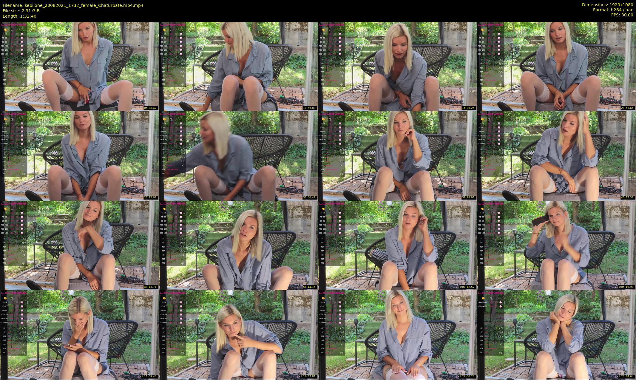 sebilone — 93 minute Chaturbate couple cam show recording, 1080p, Aug 20, 2021