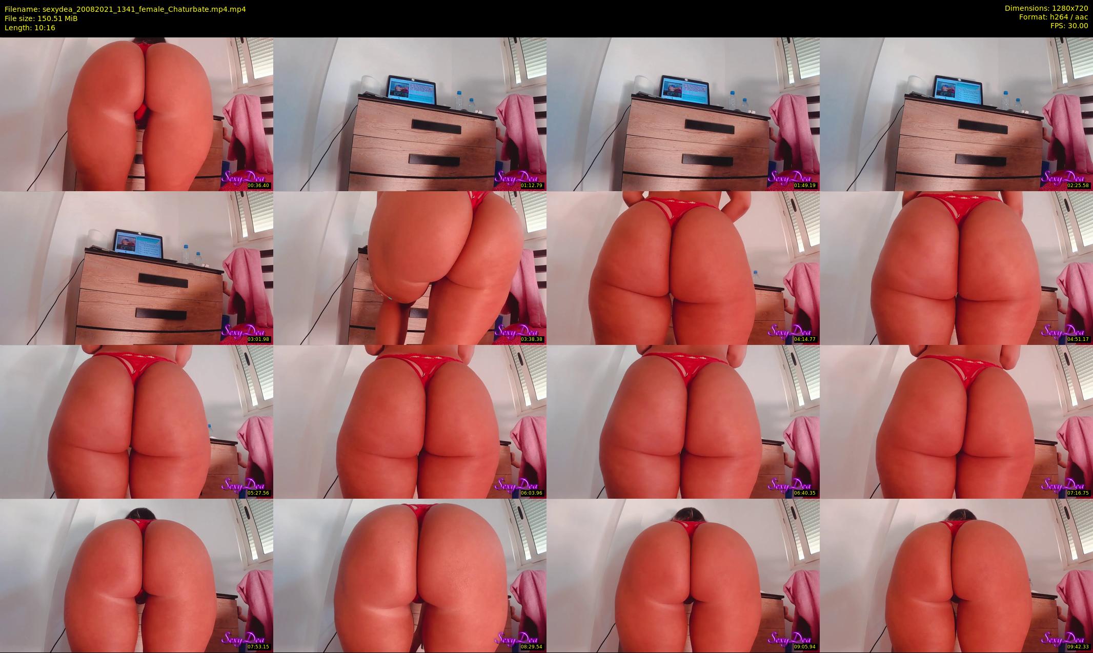 sexydea — 11 minute Chaturbate female cam show recording, 720p, Aug 20, 2021