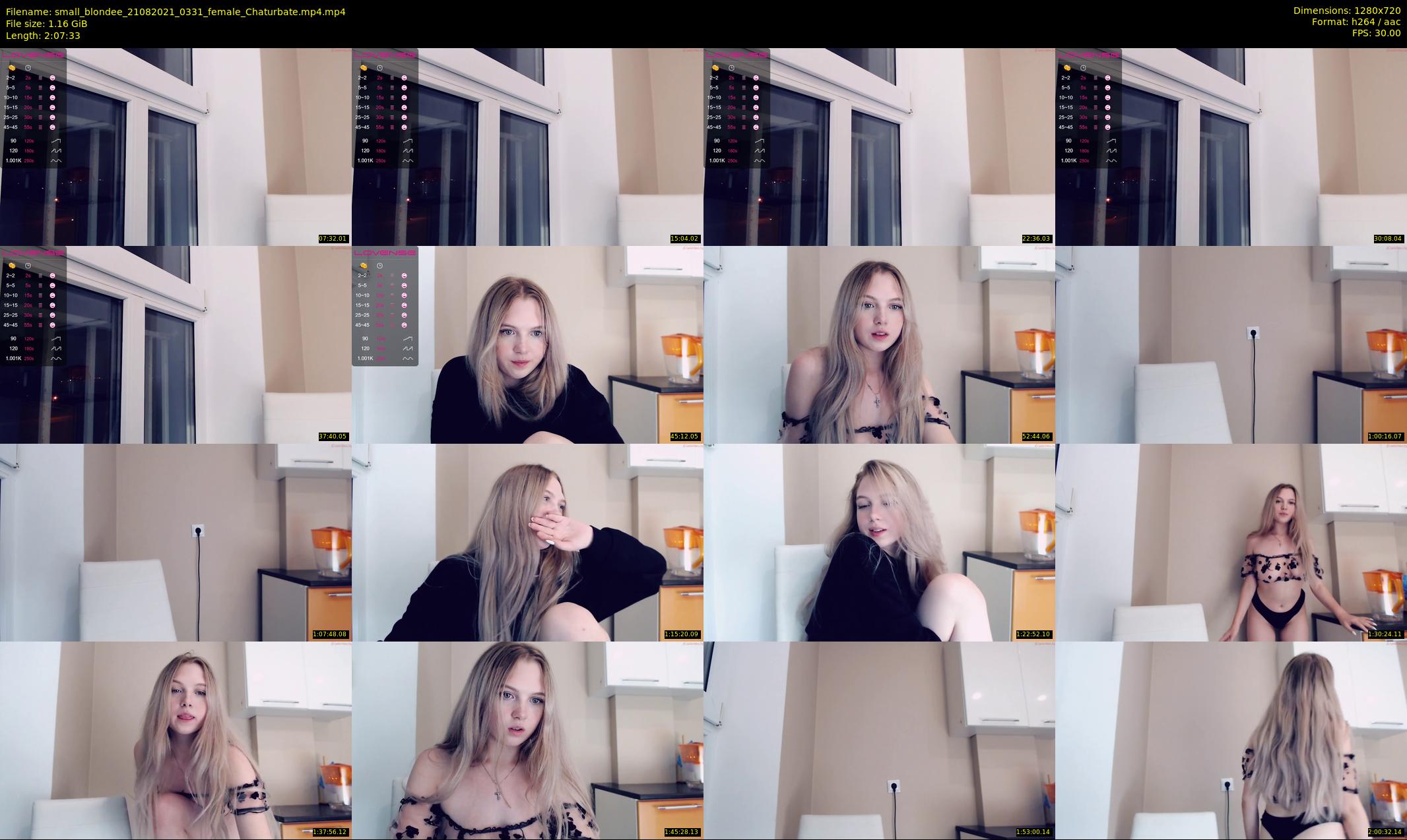 small_blondee — 128 minute Chaturbate female cam show recording, 720p, Aug 21, 2021