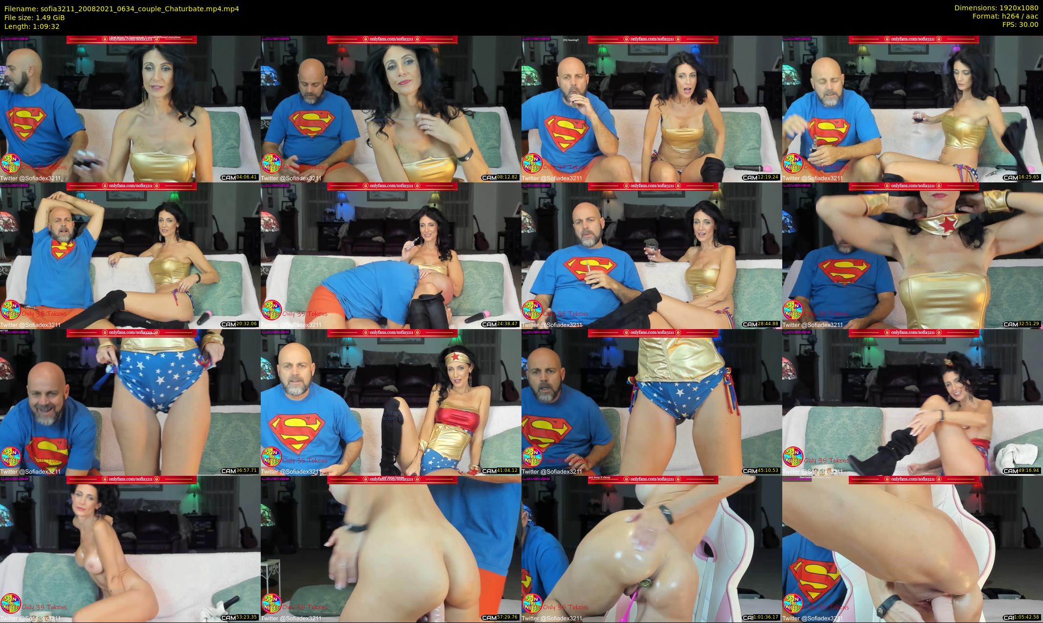 sofia3211 — 70 minute Chaturbate couple cam show recording, 1080p, Aug 20, 2021