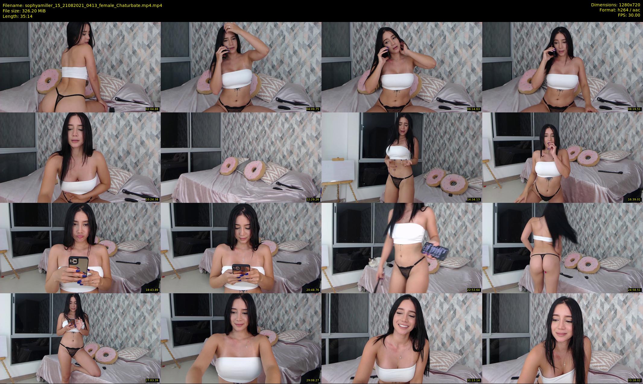 sophyamiller_15 — 36 minute Chaturbate female cam show recording, 720p, Aug 21, 2021