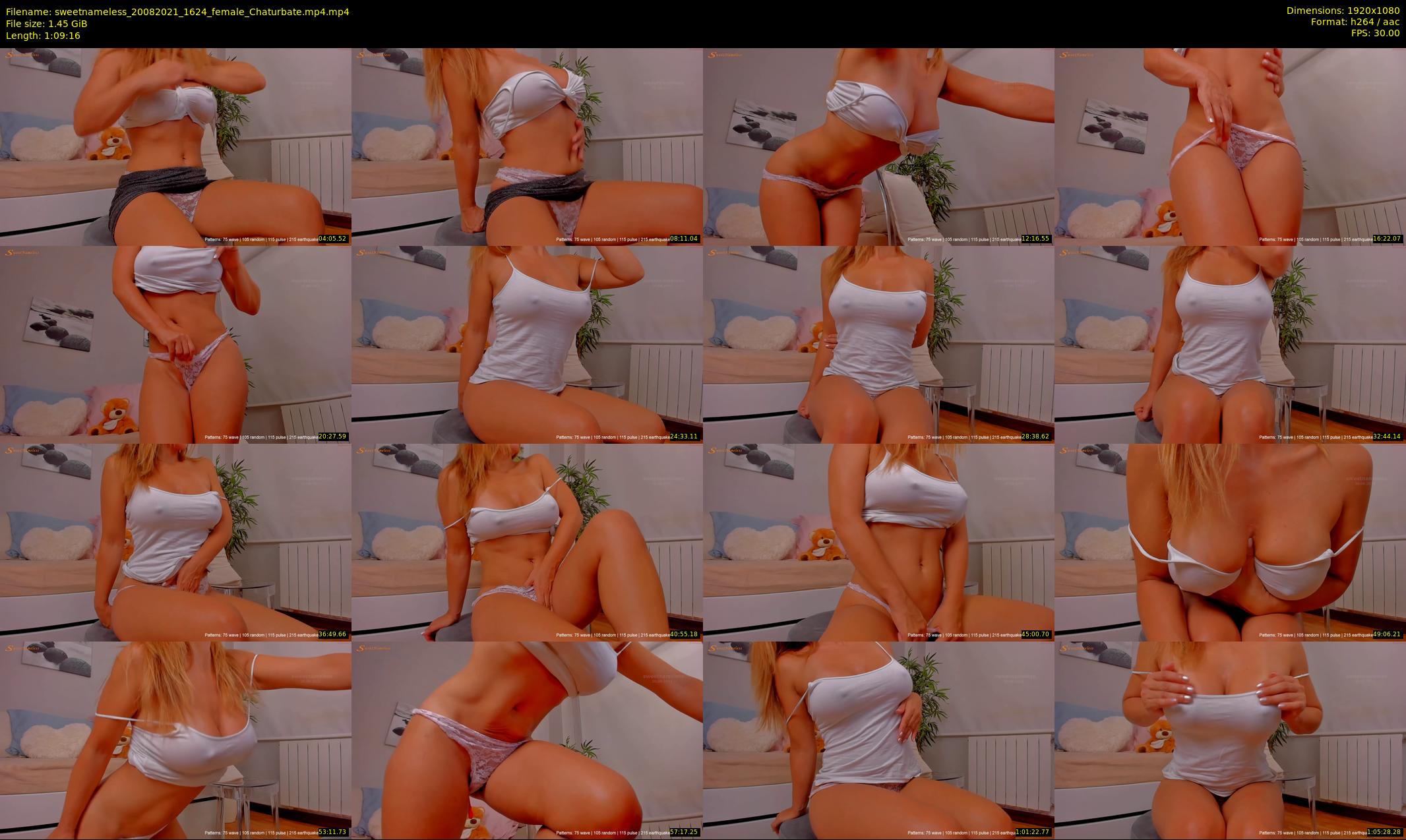 sweetnameless — 70 minute Chaturbate couple cam show recording, 1080p, Aug 20, 2021