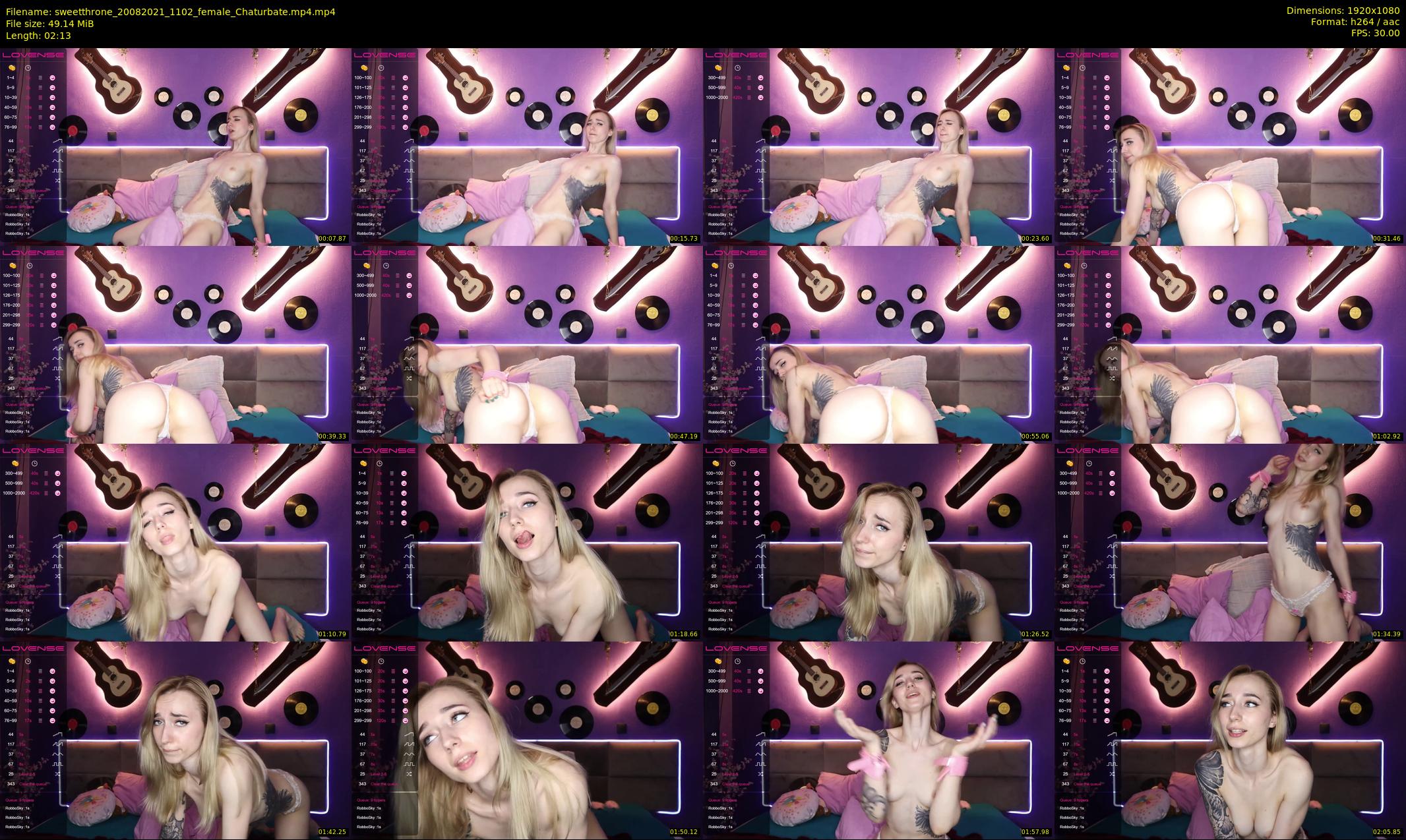 sweetthrone — 3 minute Chaturbate couple cam show recording, 1080p, Aug 20, 2021