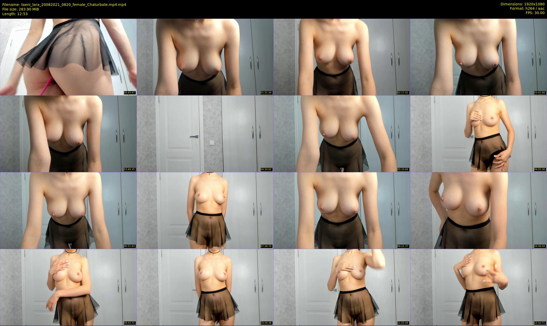 taeni_lara — 13 minute Chaturbate female cam show recording, 1080p, Aug 20, 2021
