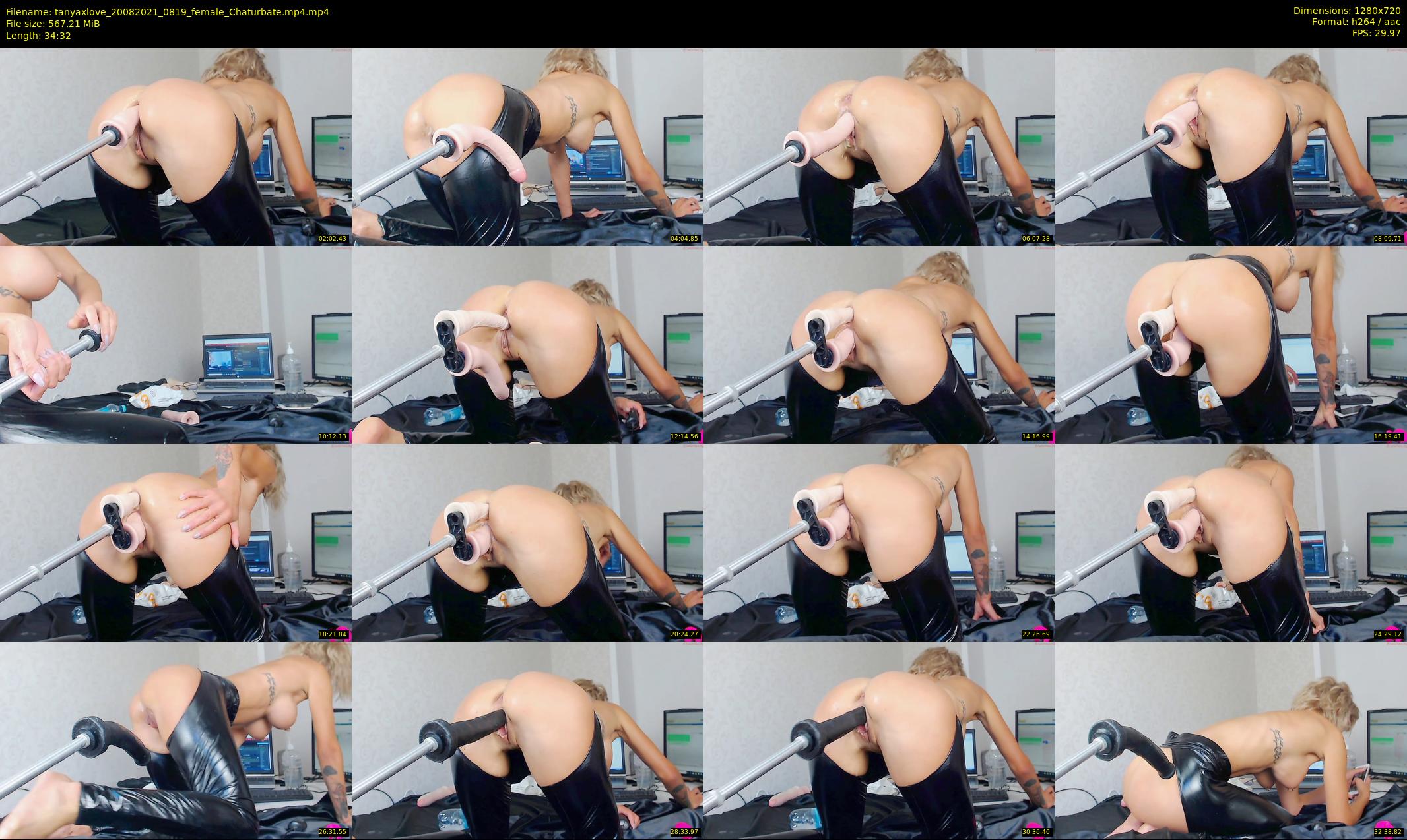 tanyaxlove — 35 minute Chaturbate female cam show recording, 720p, Aug 20, 2021