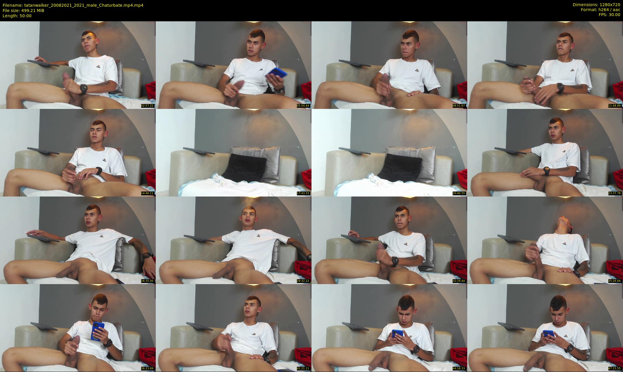 tatanwalker — 50 minute Chaturbate male cam show recording, 720p, Aug 20, 2021