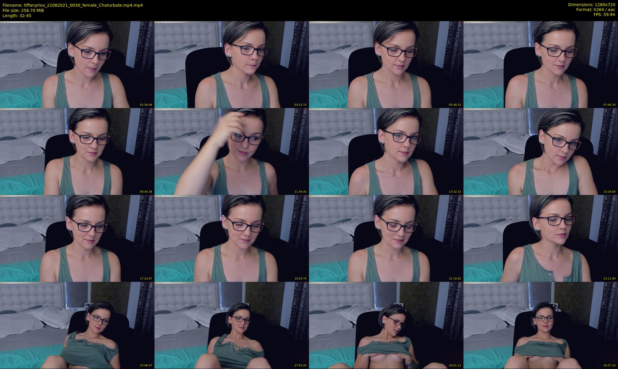 tiffanyriox — 33 minute Chaturbate female cam show recording, 720p, Aug 21, 2021