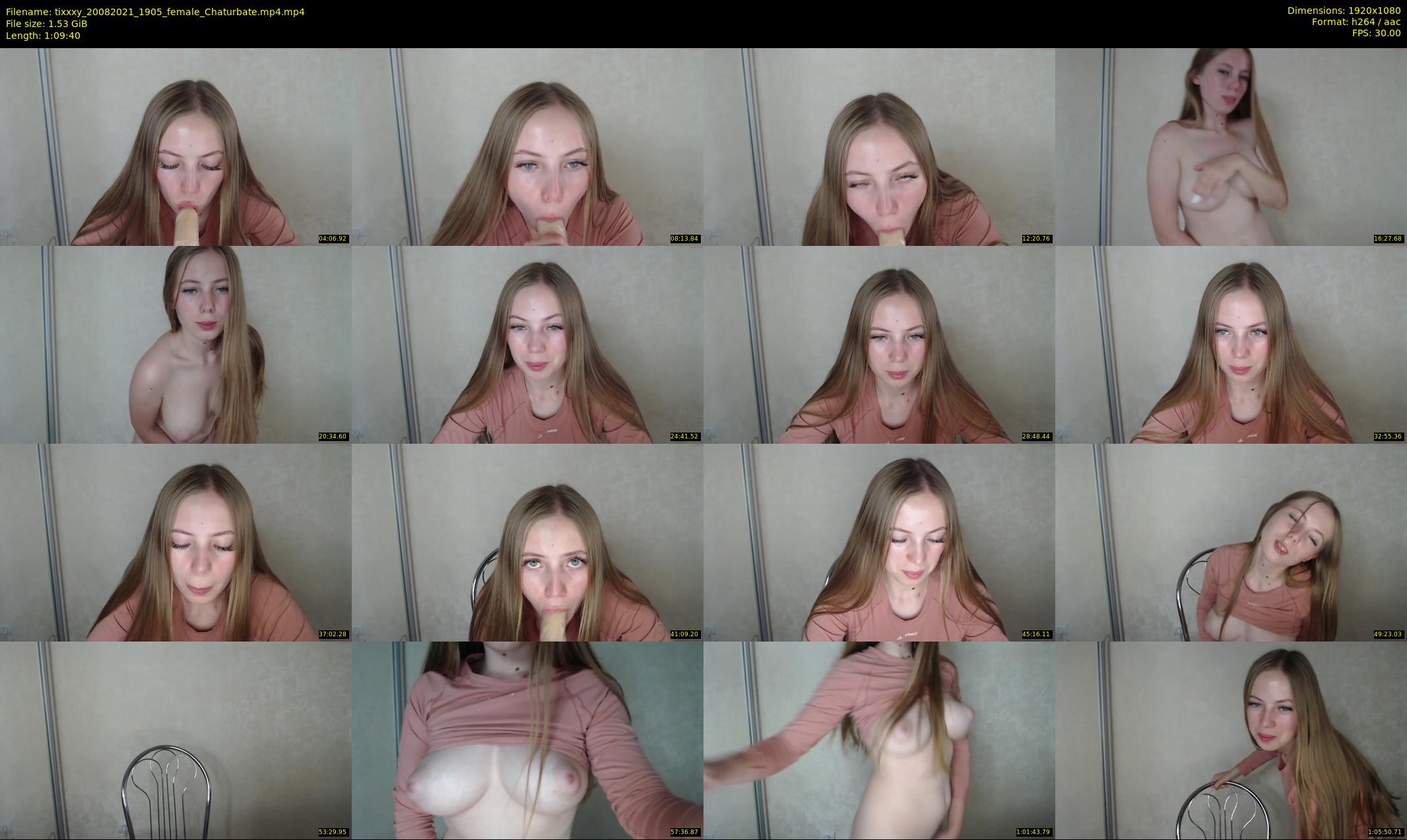 tixxxy — 70 minute Chaturbate female cam show recording, 1080p, Aug 20, 2021
