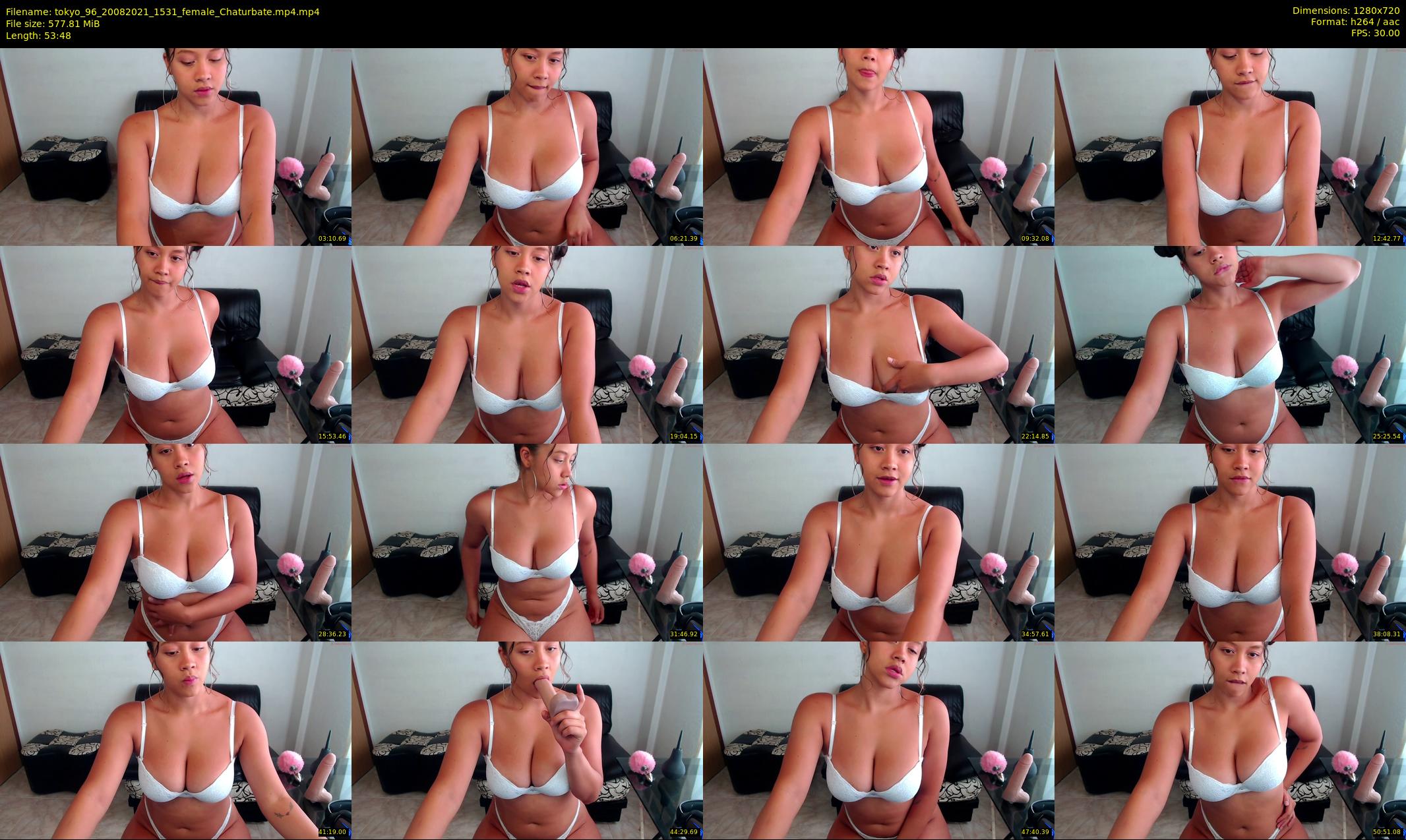 tokyo_96 — 54 minute Chaturbate female cam show recording, 720p, Aug 20, 2021