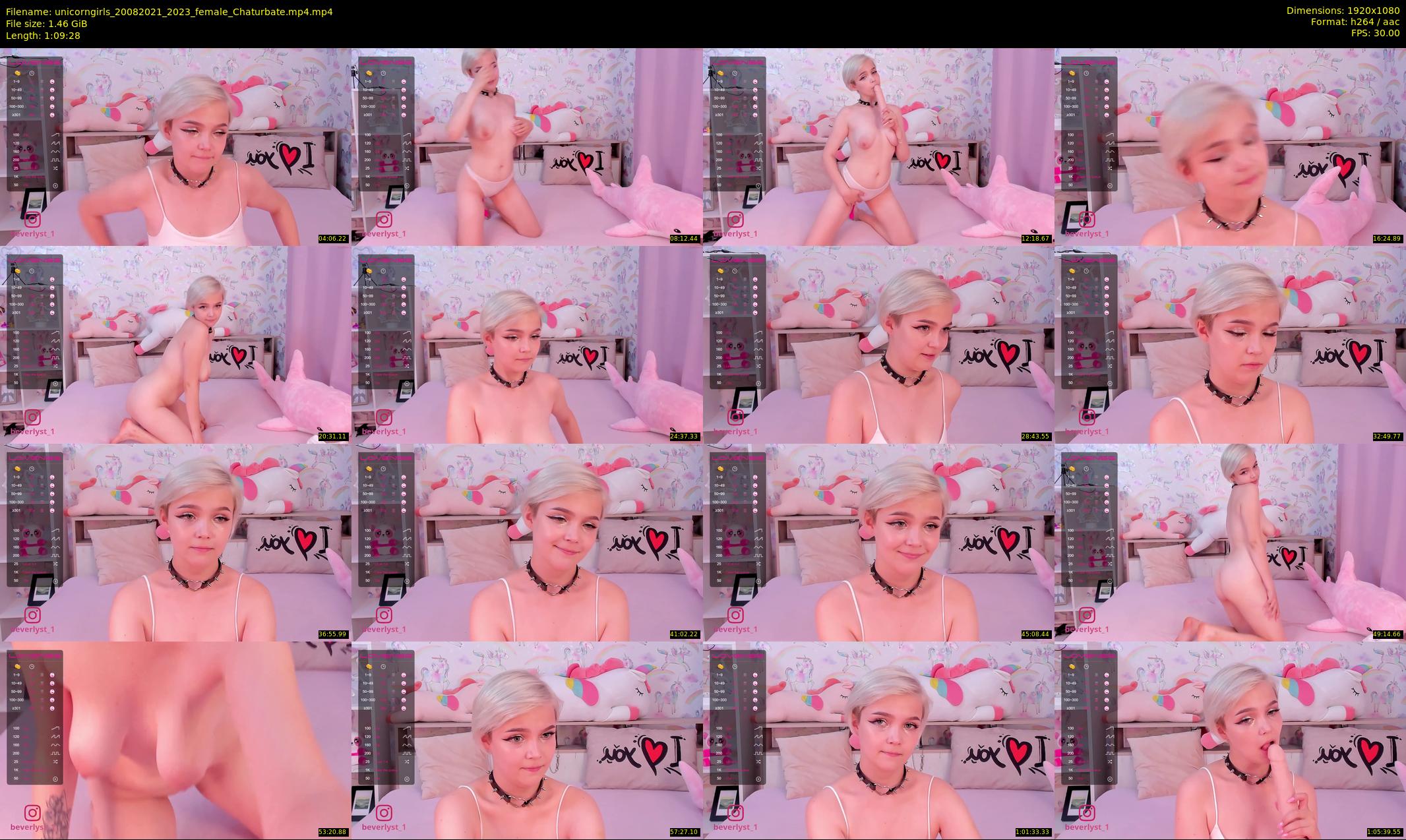 unicorngirls — 70 minute Chaturbate couple cam show recording, 1080p, Aug 20, 2021