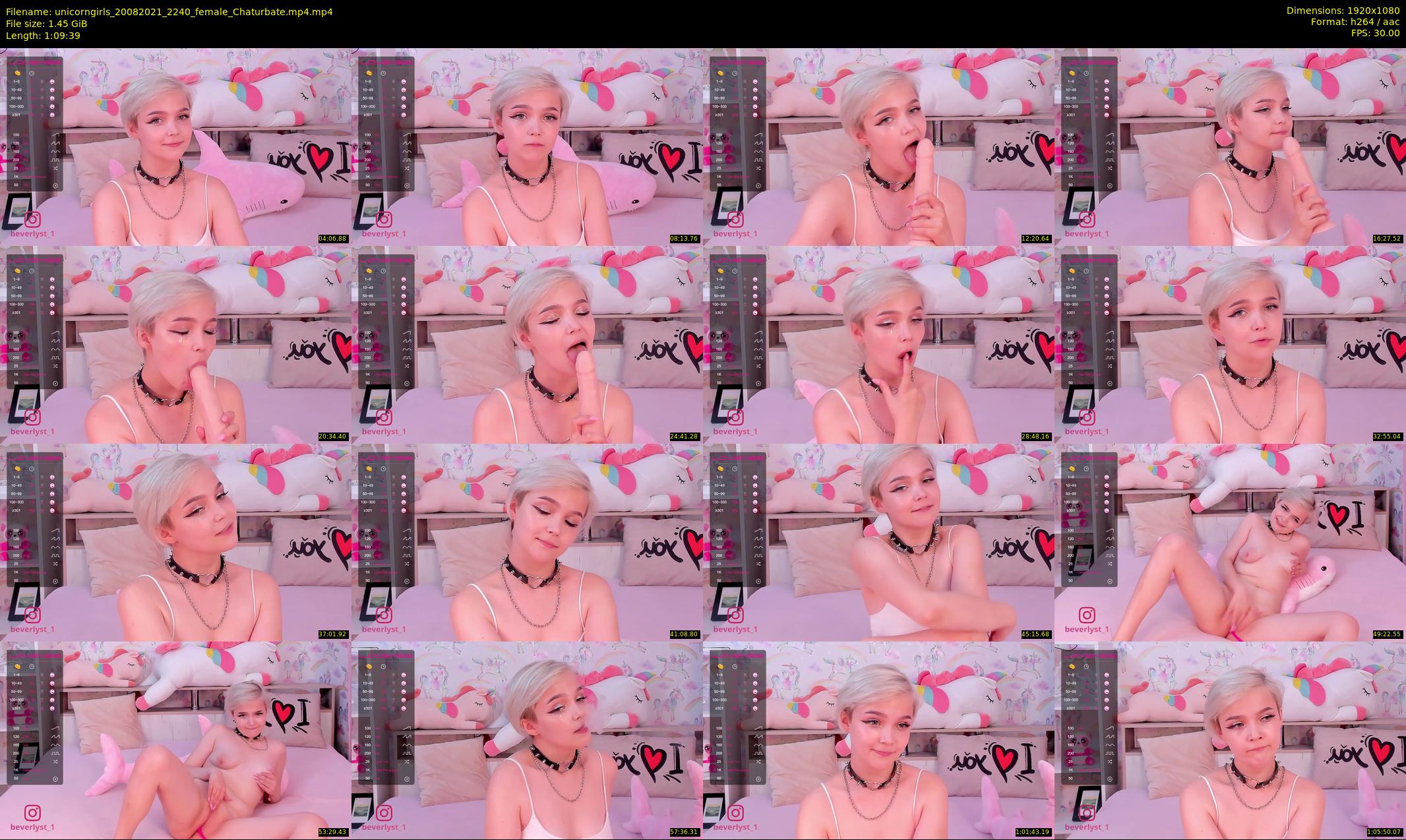 unicorngirls — 70 minute Chaturbate couple cam show recording, 1080p, Aug 20, 2021