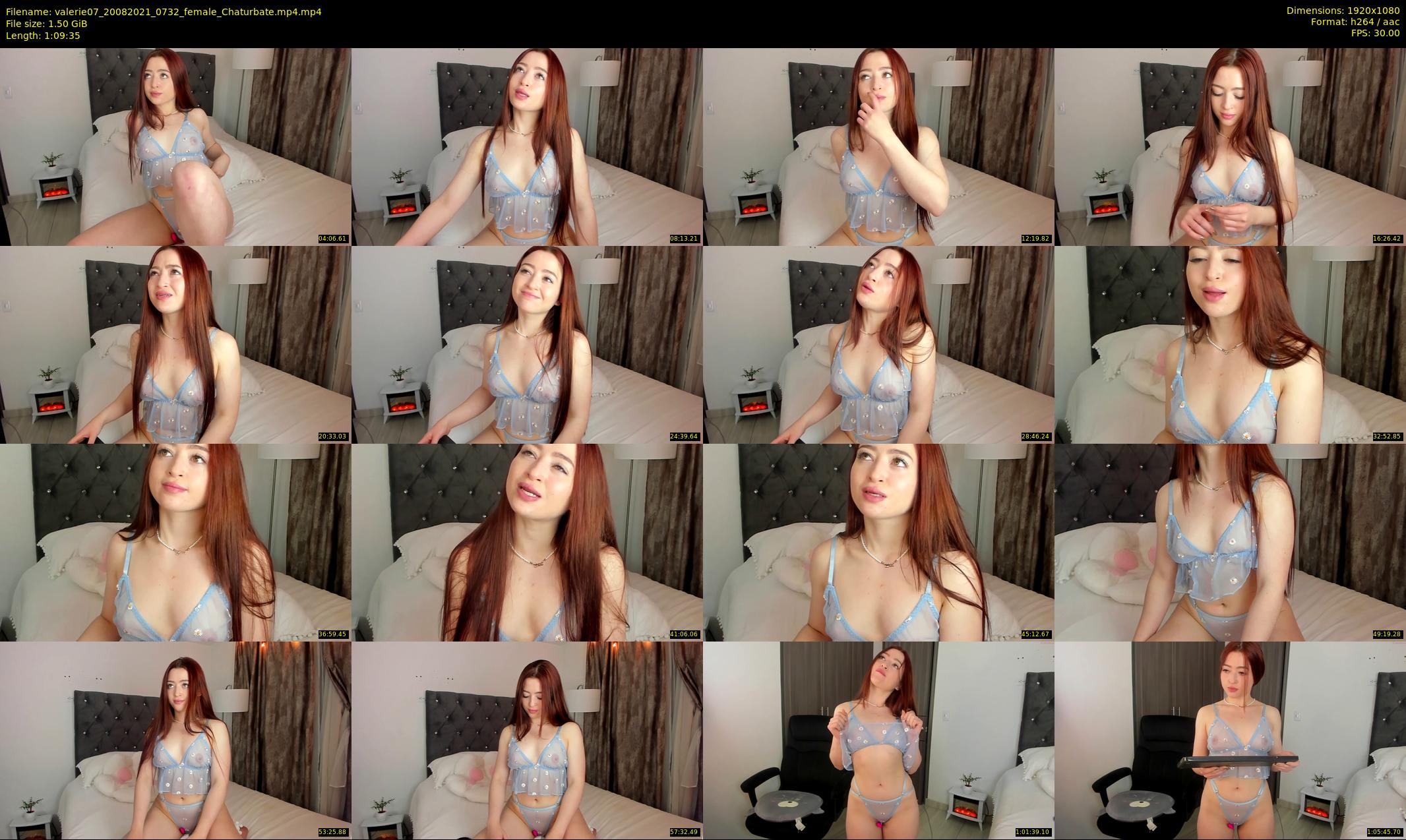 valerie07 — 70 minute Chaturbate female cam show recording, 1080p, Aug 20, 2021