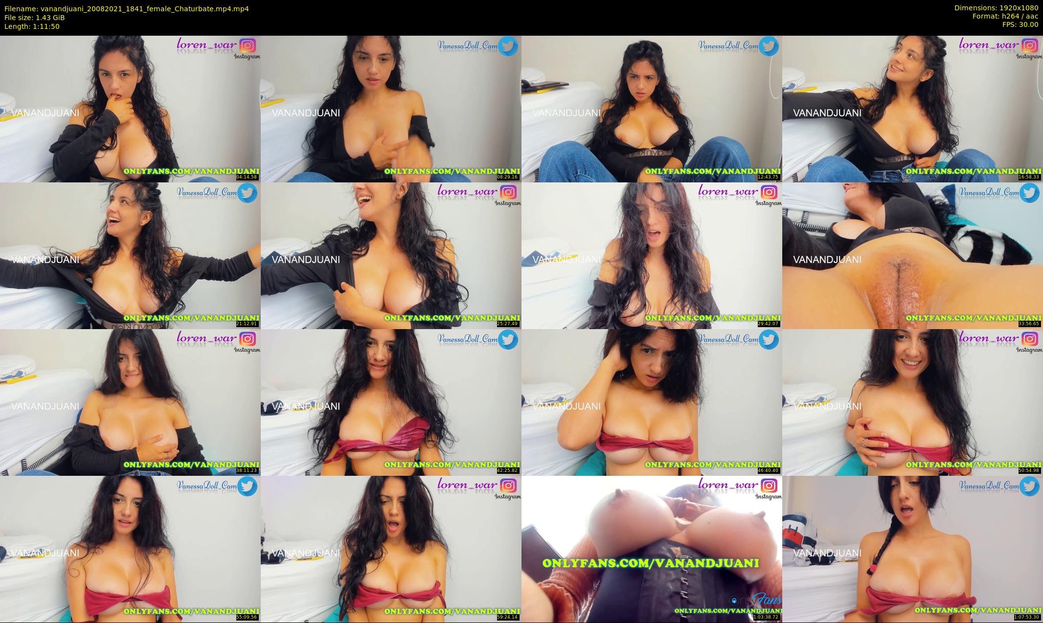 vanandjuani — 72 minute Chaturbate female cam show recording, 1080p, Aug 20, 2021