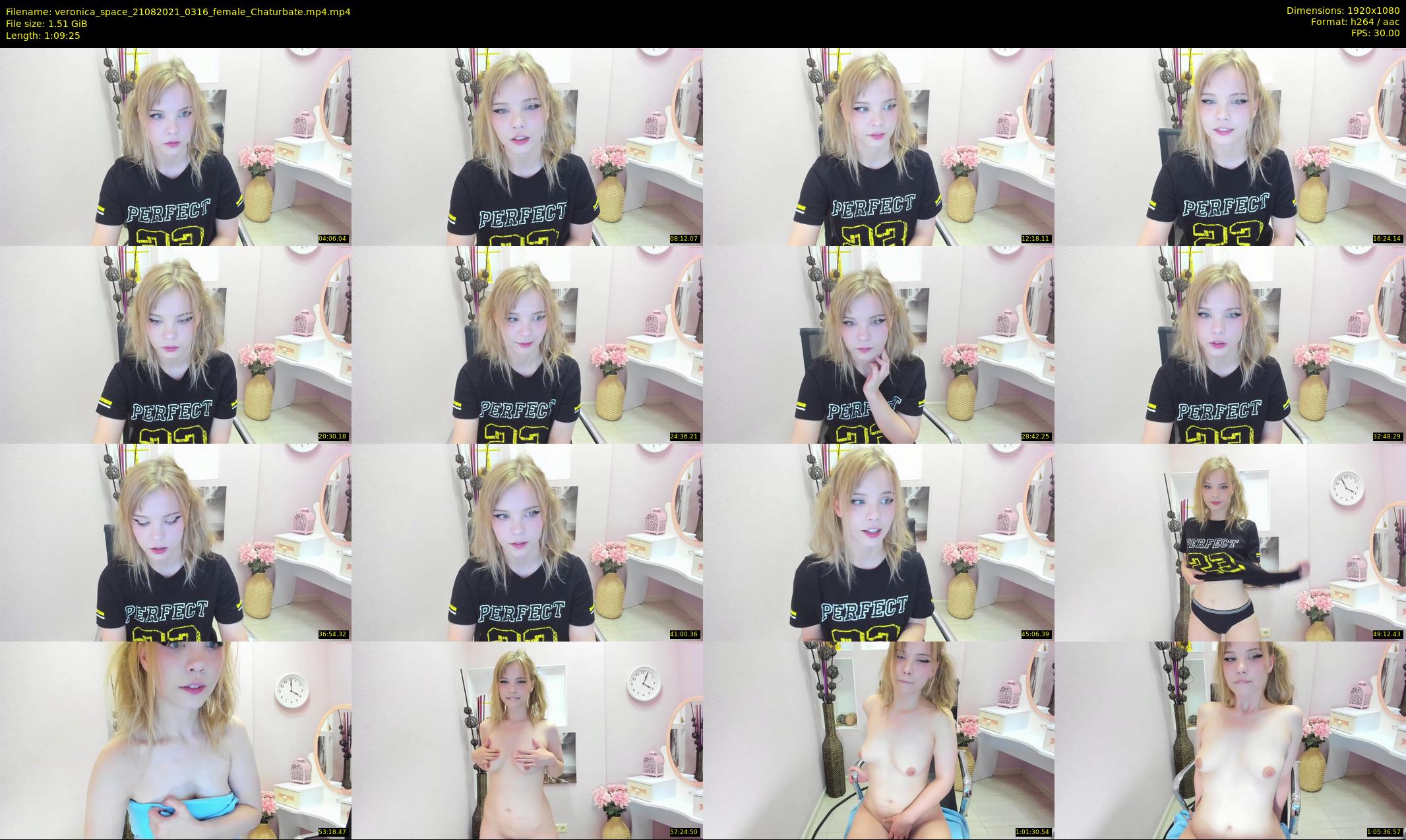 veronica_space — 70 minute Chaturbate female cam show recording, 1080p, Aug 21, 2021