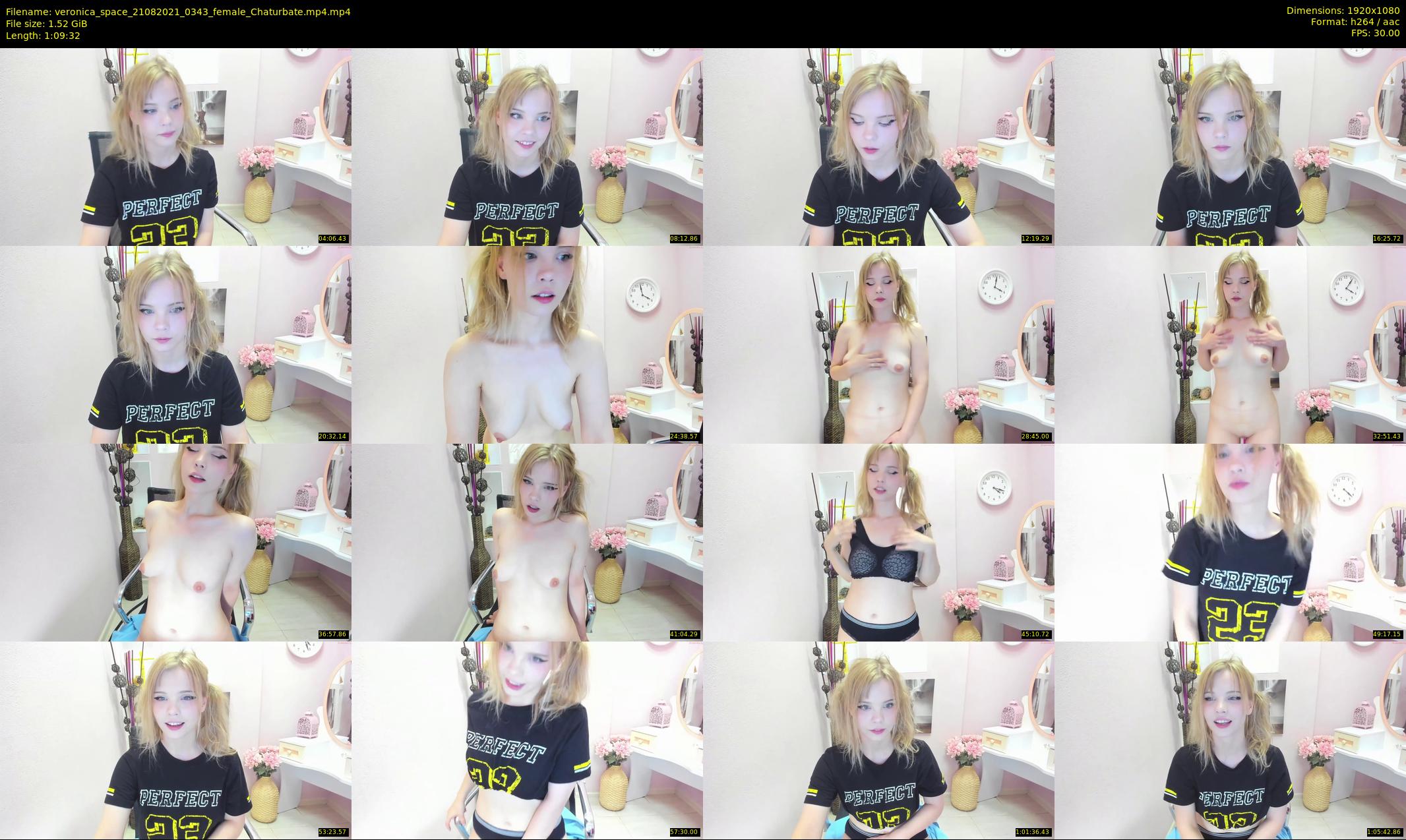 veronica_space — 70 minute Chaturbate female cam show recording, 1080p, Aug 21, 2021