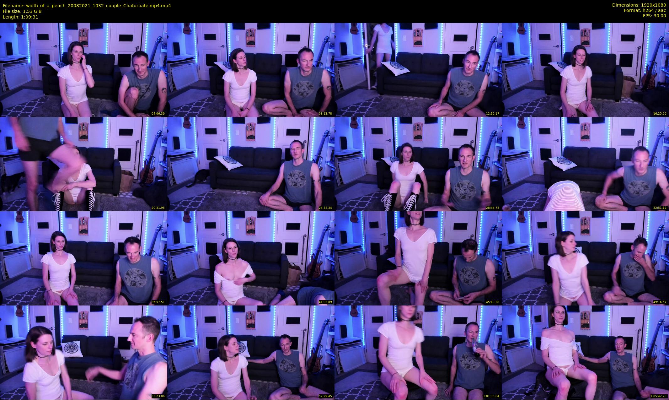 width_of_a_peach — 70 minute Chaturbate couple cam show recording, 1080p, Aug 20, 2021