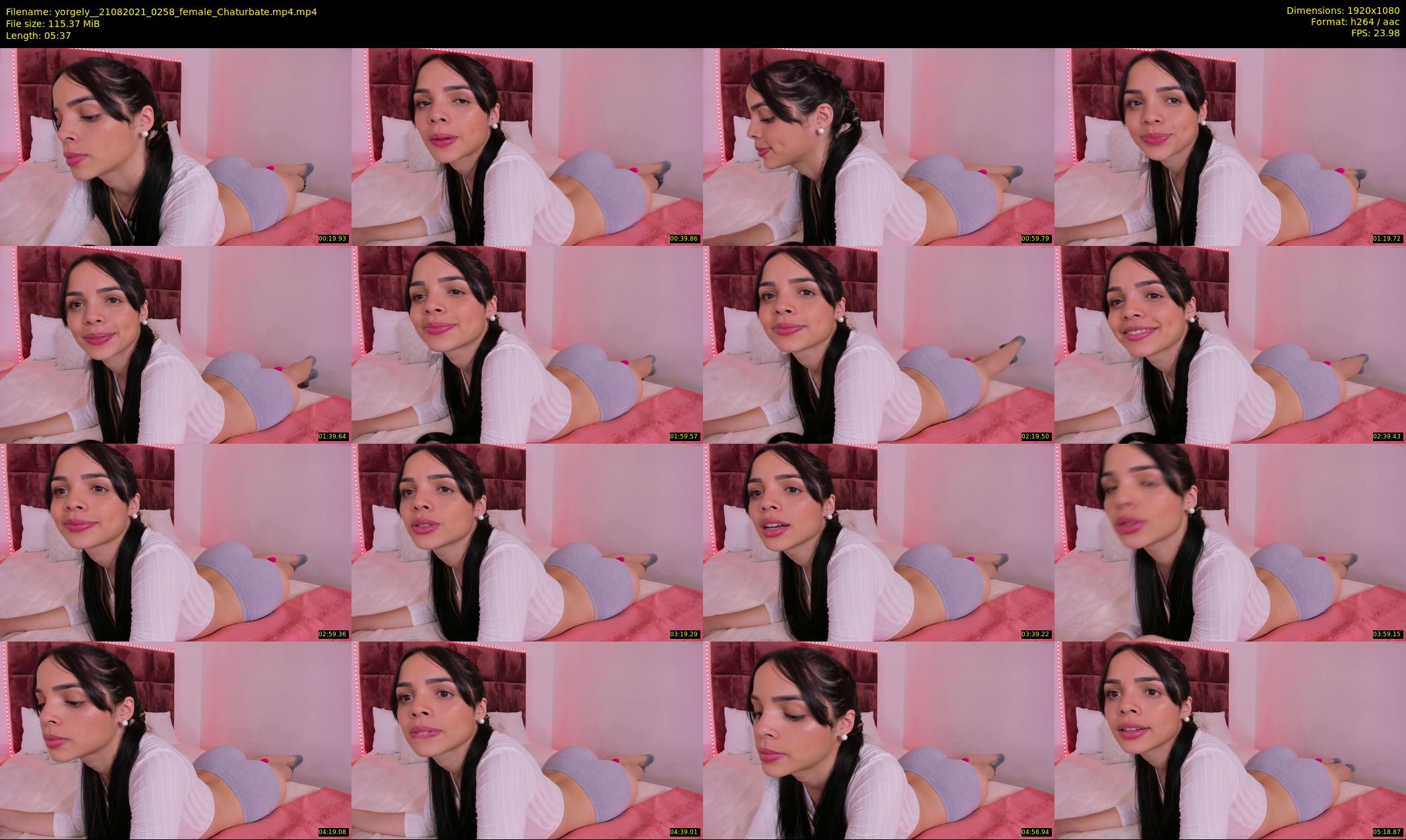 yorgely_ — 6 minute Chaturbate female cam show recording, 1080p, Aug 21, 2021