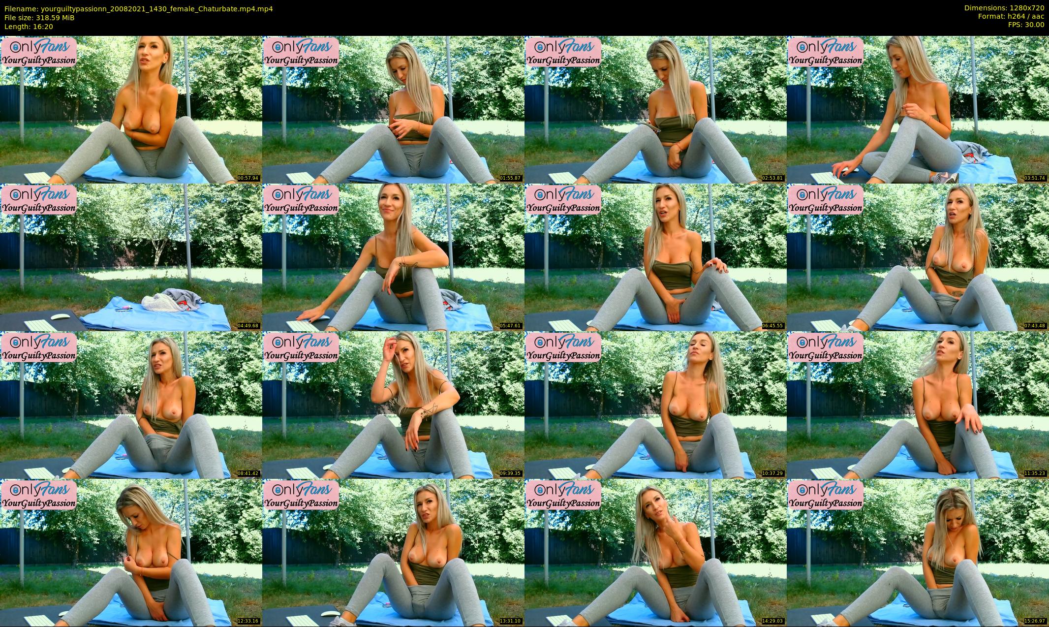 yourguiltypassionn — 17 minute Chaturbate female cam show recording, 720p, Aug 20, 2021