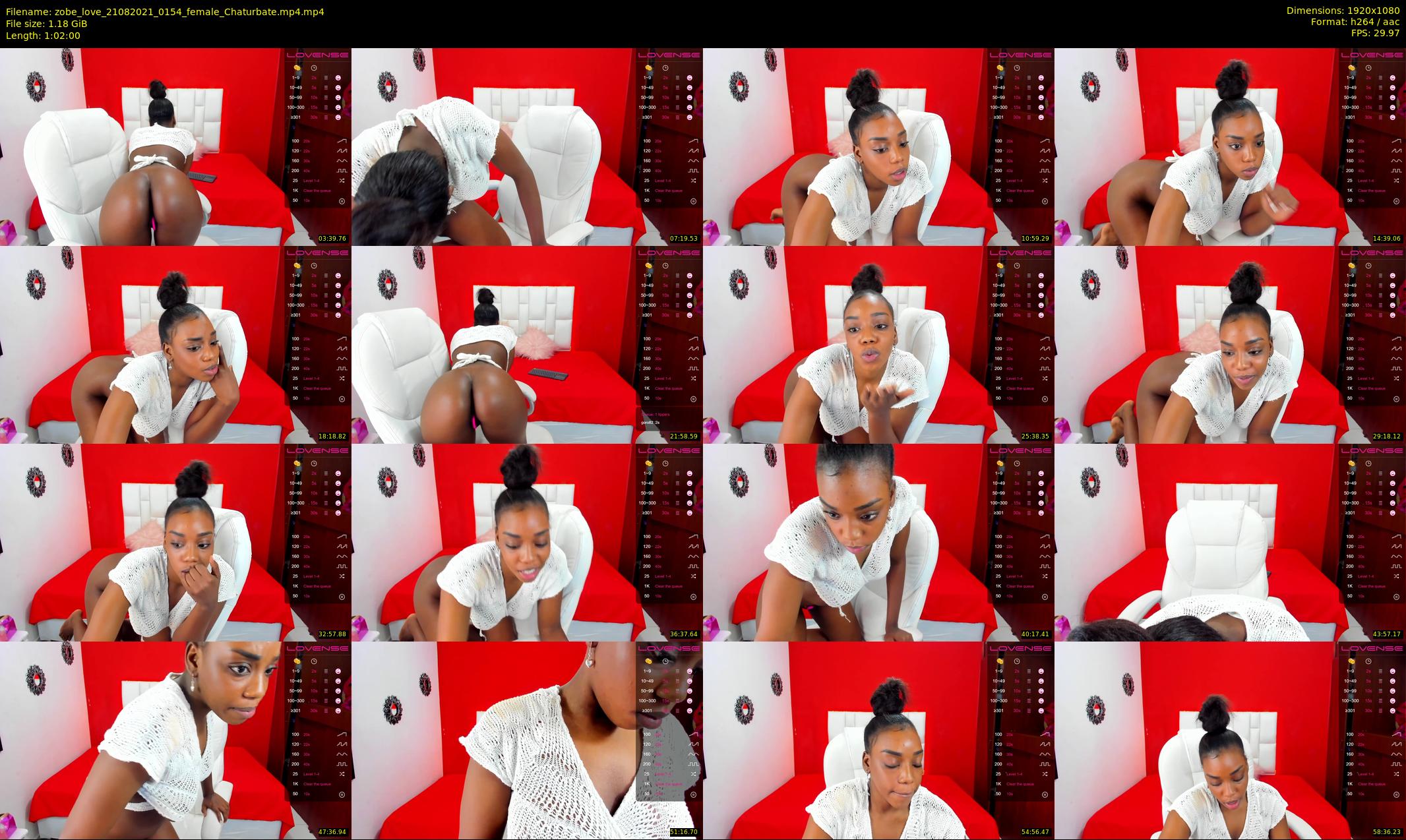 zobe_love — 62 minute Chaturbate female cam show recording, 1080p, Aug 21, 2021