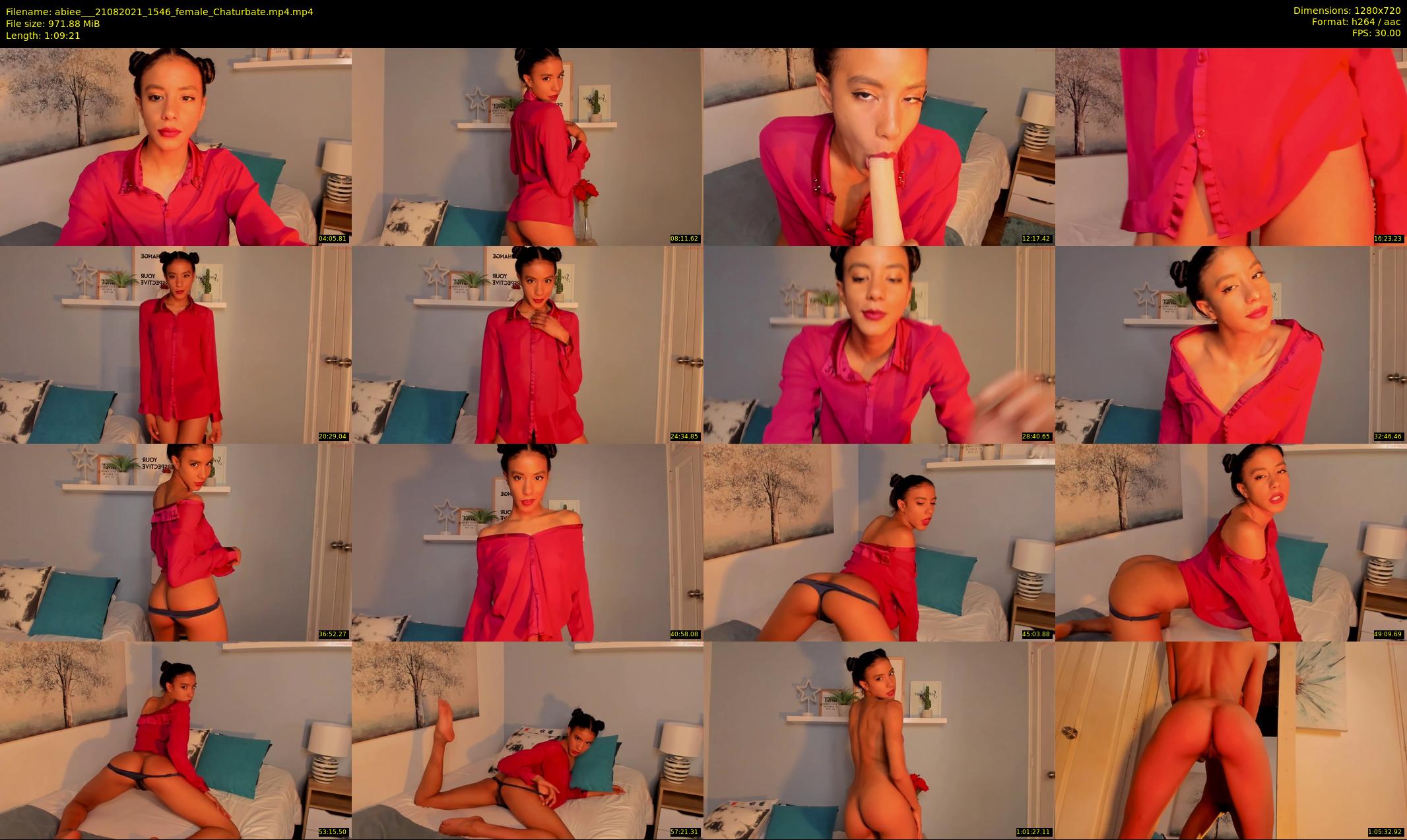 abiee__ — 70 minute Chaturbate female cam show recording, 720p, Aug 21, 2021