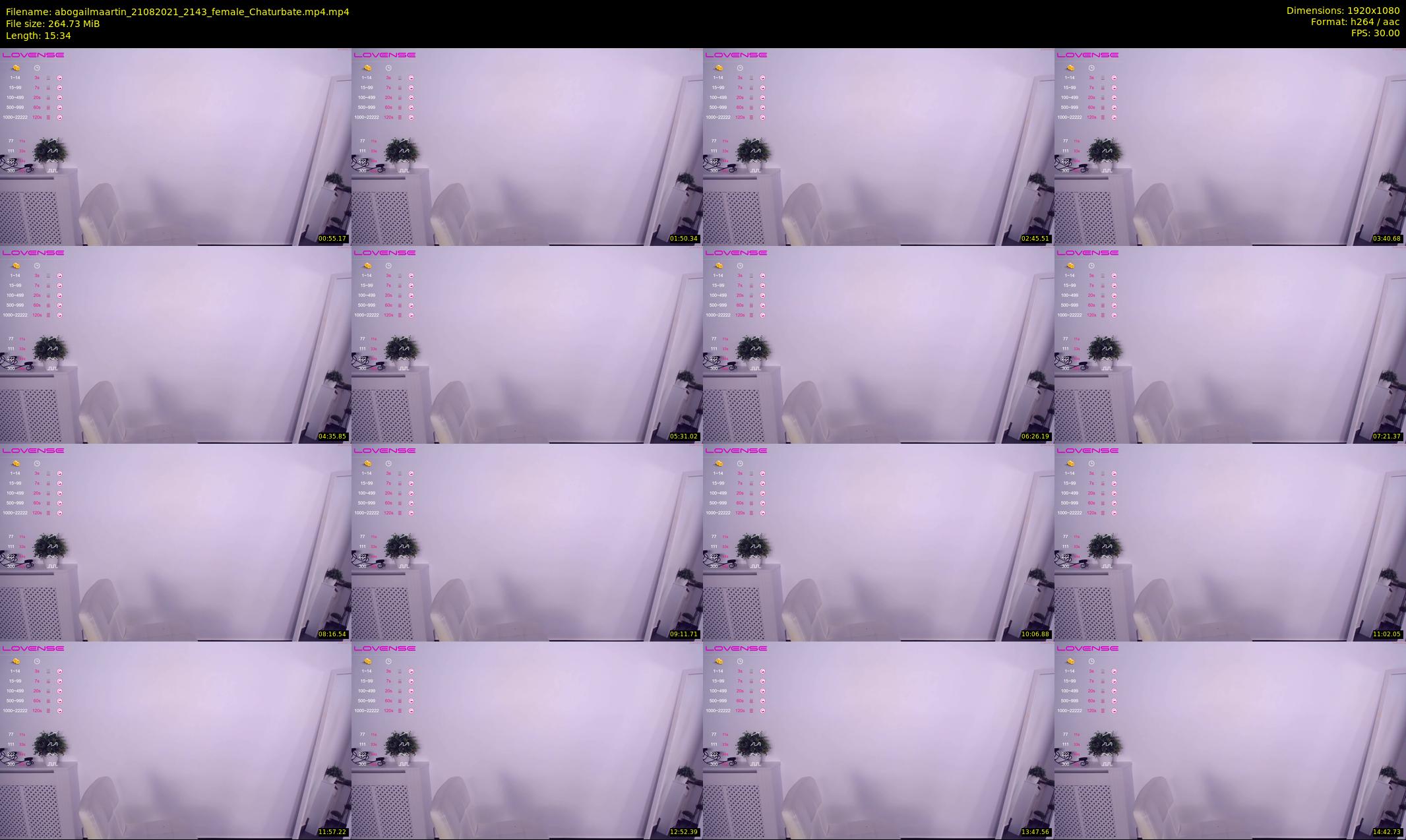 abogailmaartin — 16 minute Chaturbate female cam show recording, 1080p, Aug 21, 2021
