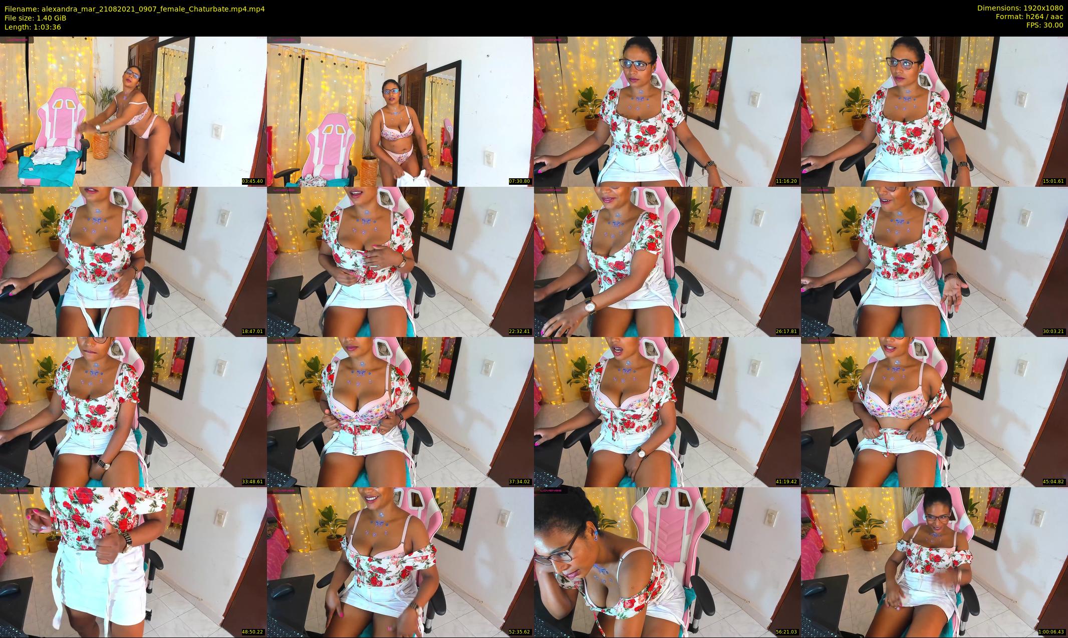 alexandra_mar — 64 minute Chaturbate female cam show recording, 1080p, Aug 21, 2021