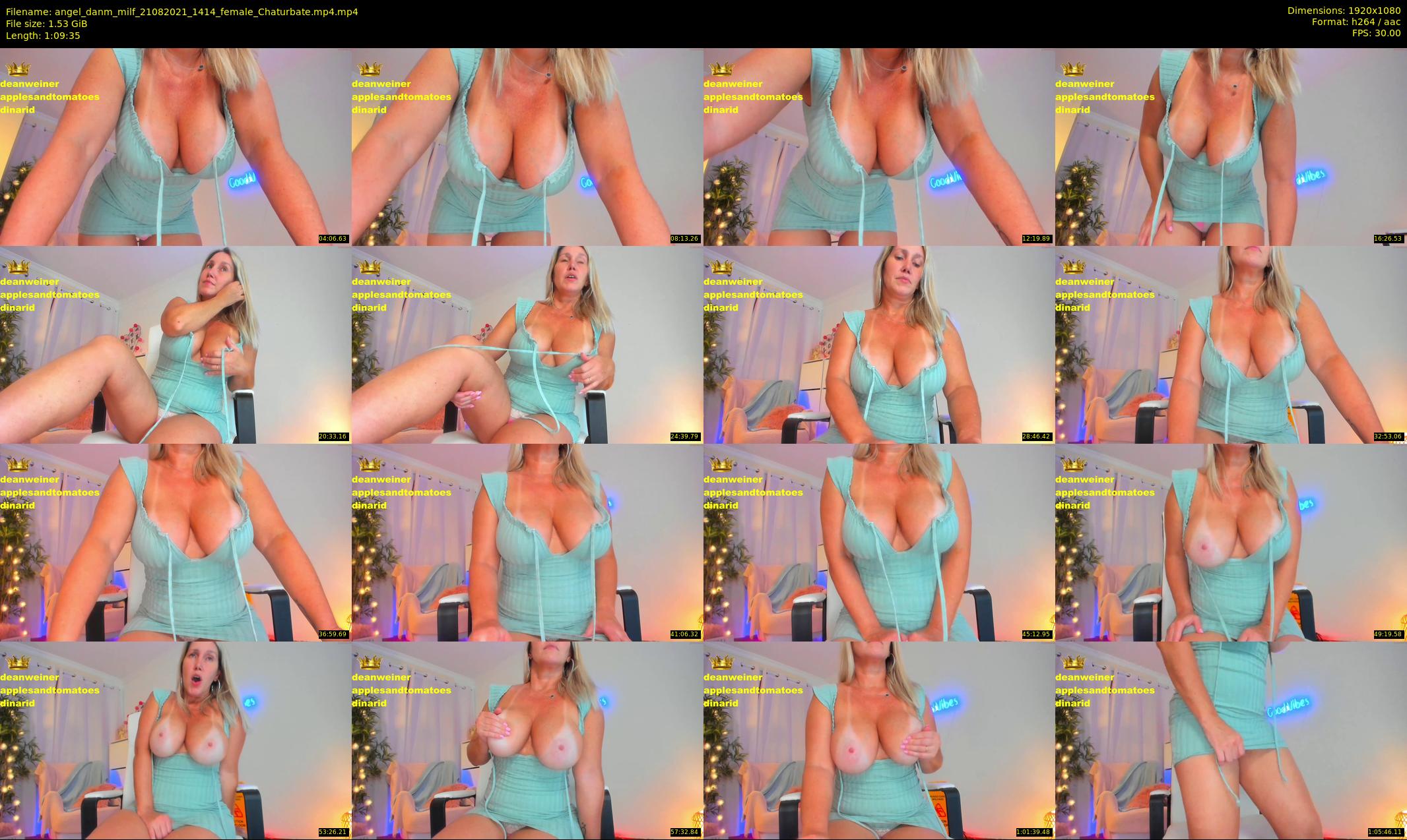 angel_danm_milf — 70 minute Chaturbate female cam show recording, 1080p, Aug 21, 2021