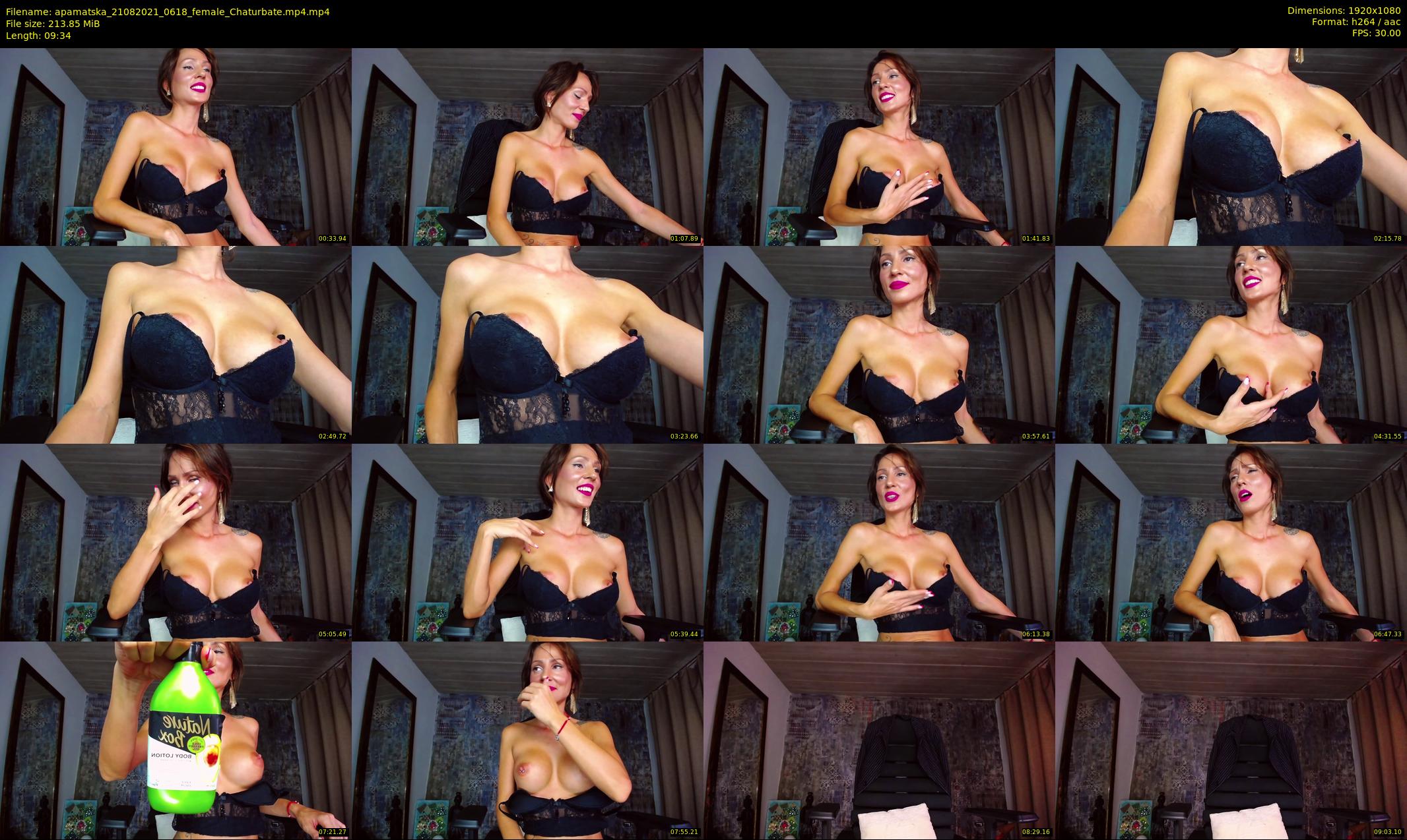 apamatska — 10 minute Chaturbate female cam show recording, 1080p, Aug 21, 2021