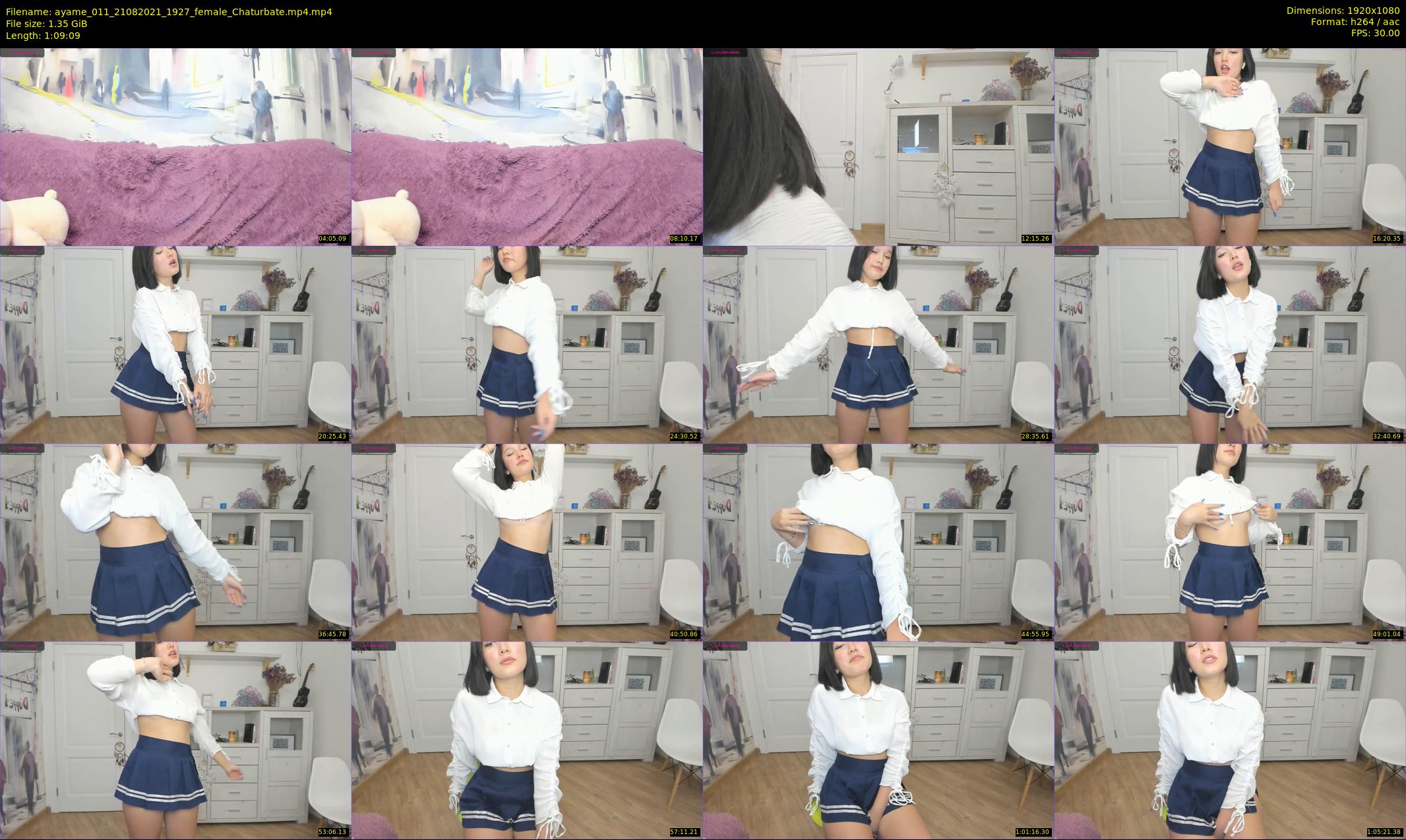ayame_011 — 70 minute Chaturbate female cam show recording, 1080p, Aug 21, 2021