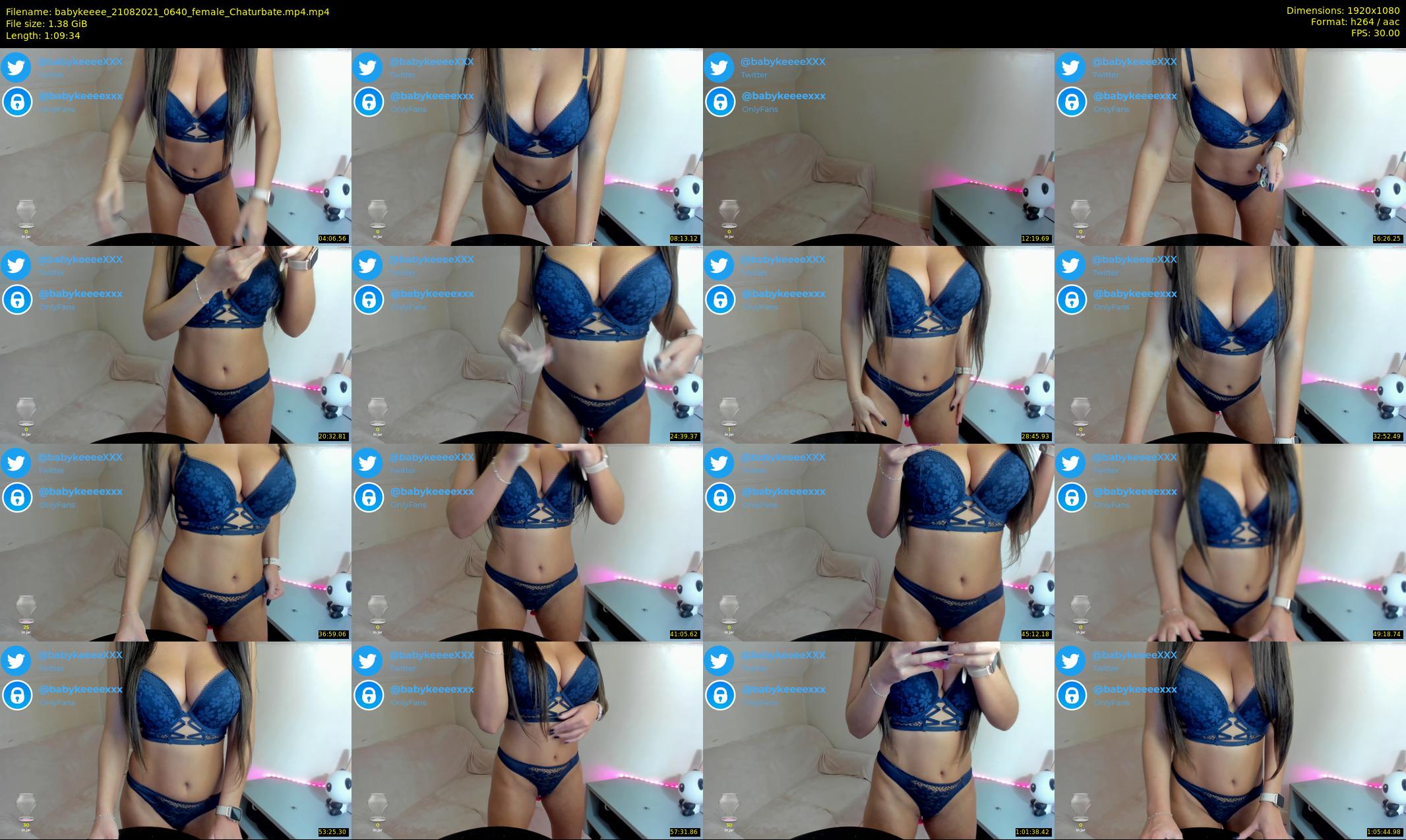 babykeeee — 70 minute Chaturbate female cam show recording, 1080p, Aug 21, 2021