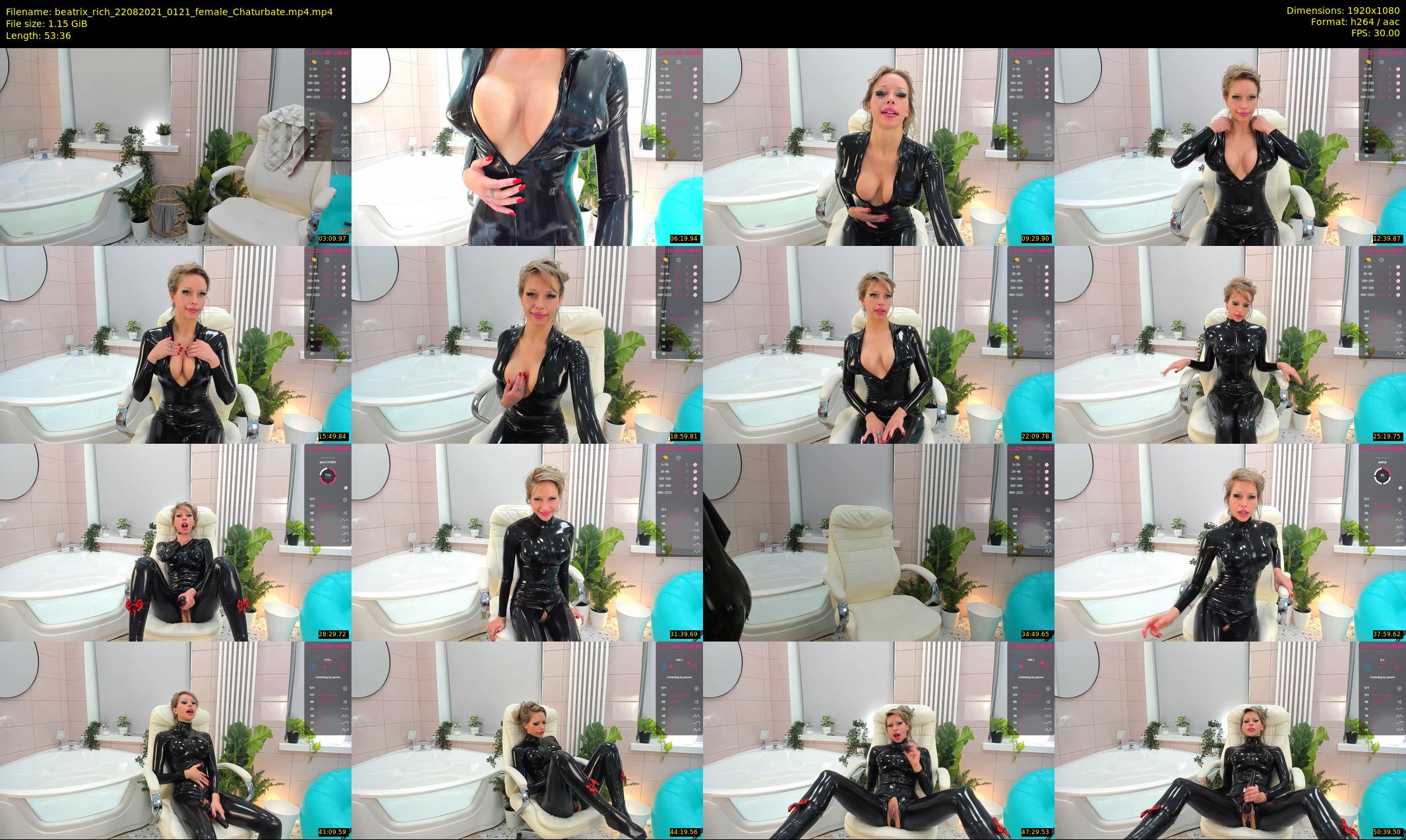 beatrix_rich — 54 minute Chaturbate female cam show recording, 1080p, Aug 22, 2021