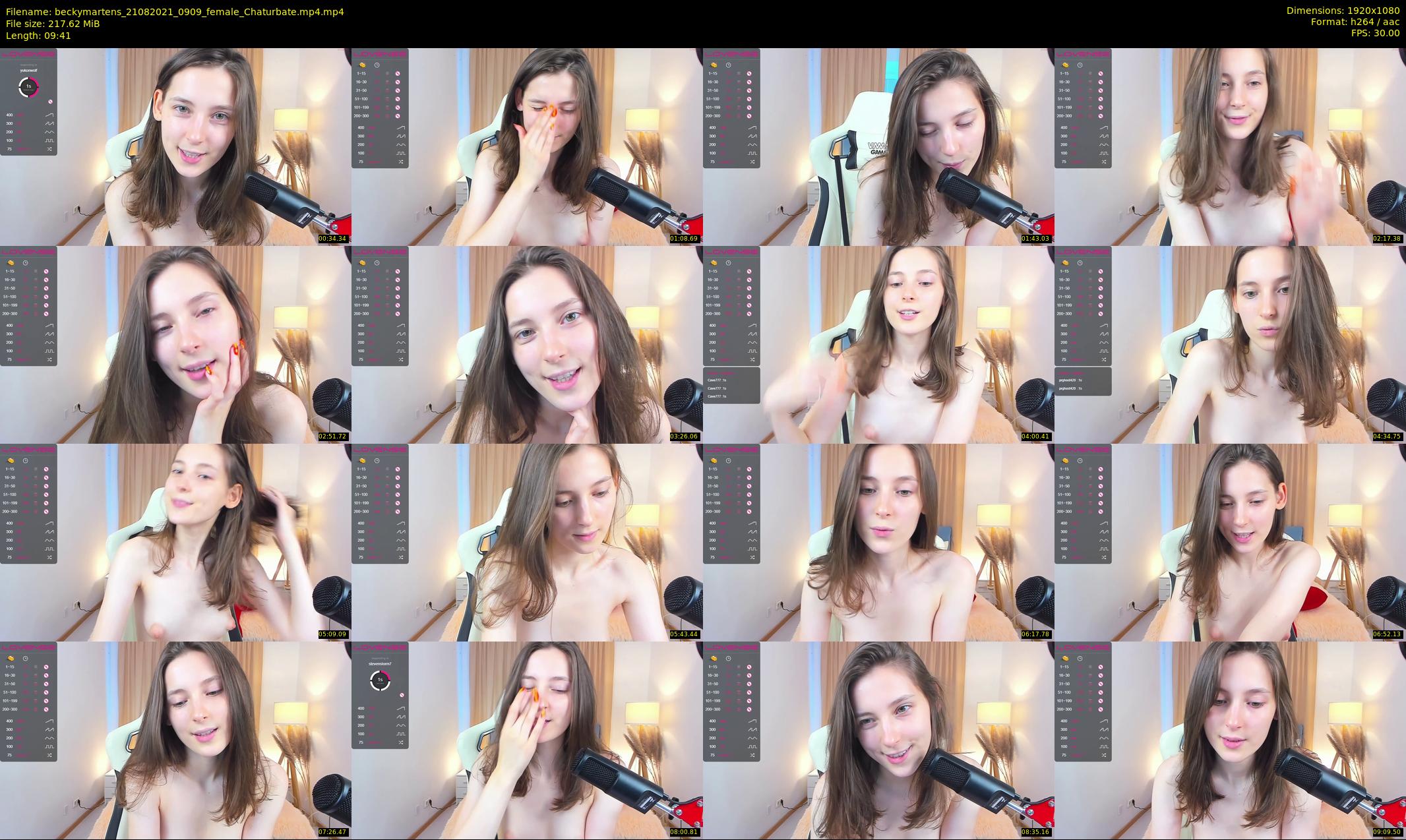 beckymartens — 10 minute Chaturbate female cam show recording, 1080p, Aug 21, 2021