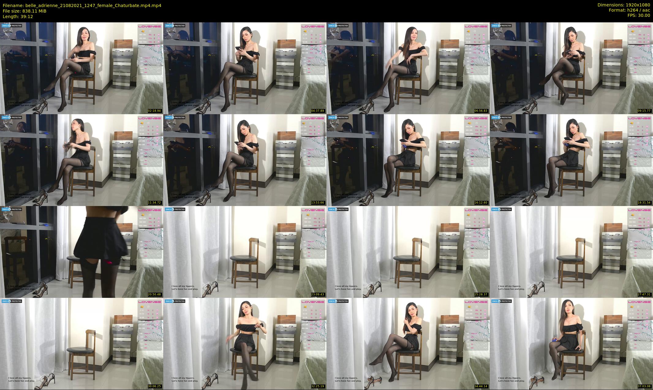 belle_adrienne — 40 minute Chaturbate couple cam show recording, 1080p, Aug 21, 2021
