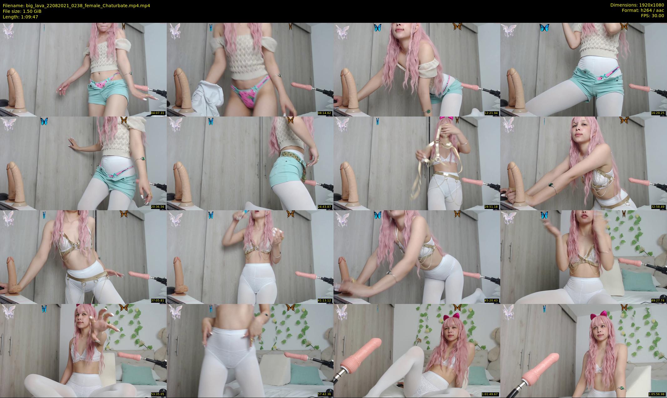 big_lava — 70 minute Chaturbate female cam show recording, 1080p, Aug 22, 2021