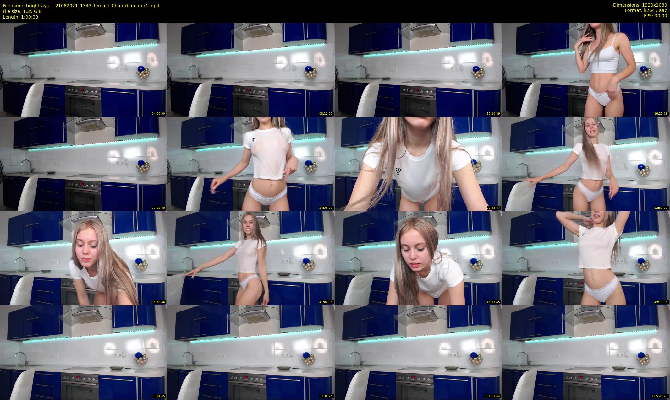 brightrays__ — 70 minute Chaturbate female cam show recording, 1080p, Aug 21, 2021