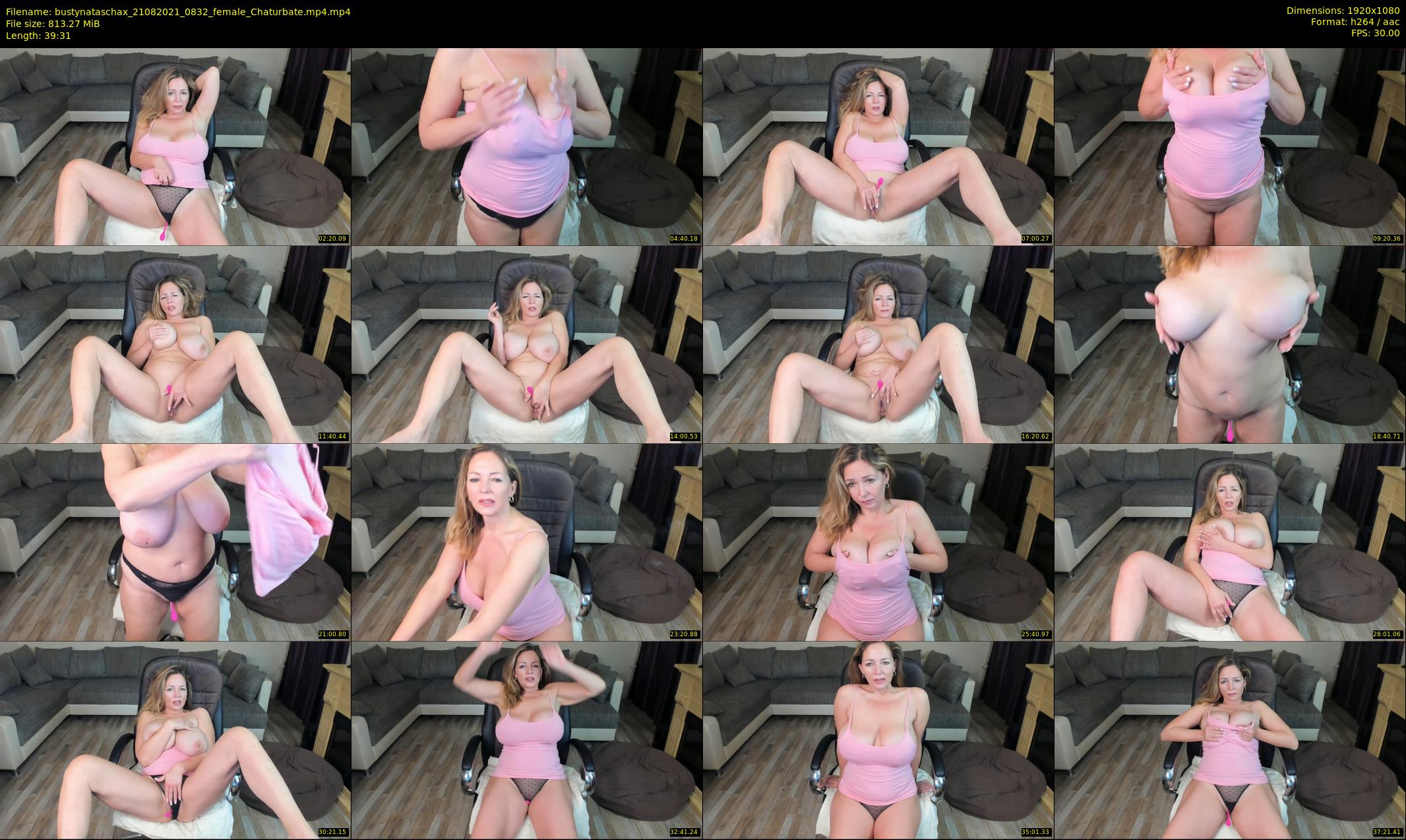 bustynataschax — 40 minute Chaturbate female cam show recording, 1080p, Aug 21, 2021