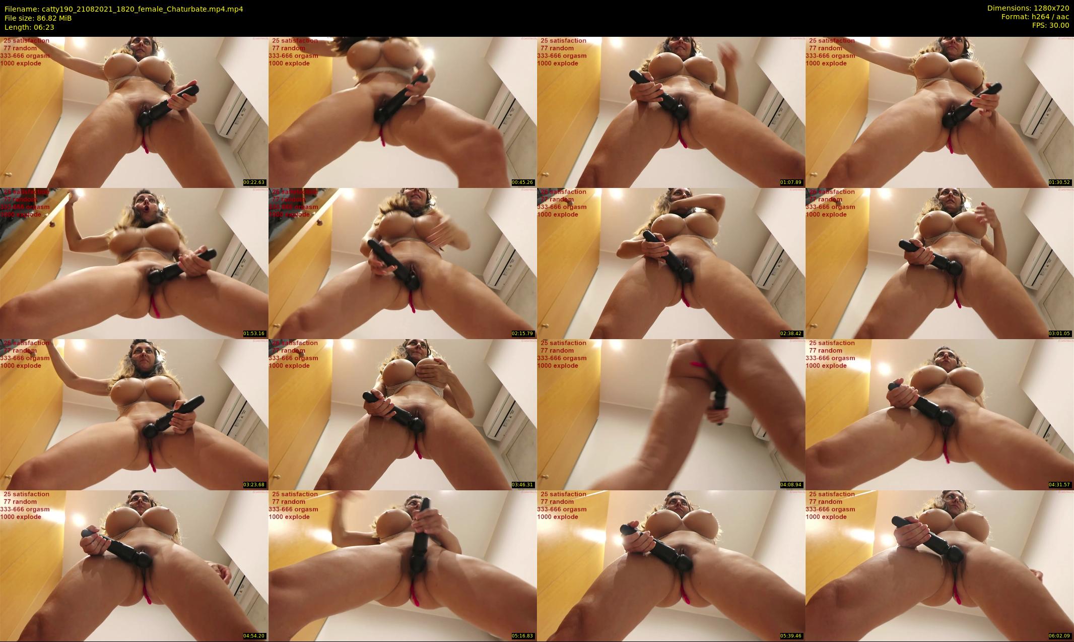 catty190 — 7 minute Chaturbate female cam show recording, 720p, Aug 21, 2021