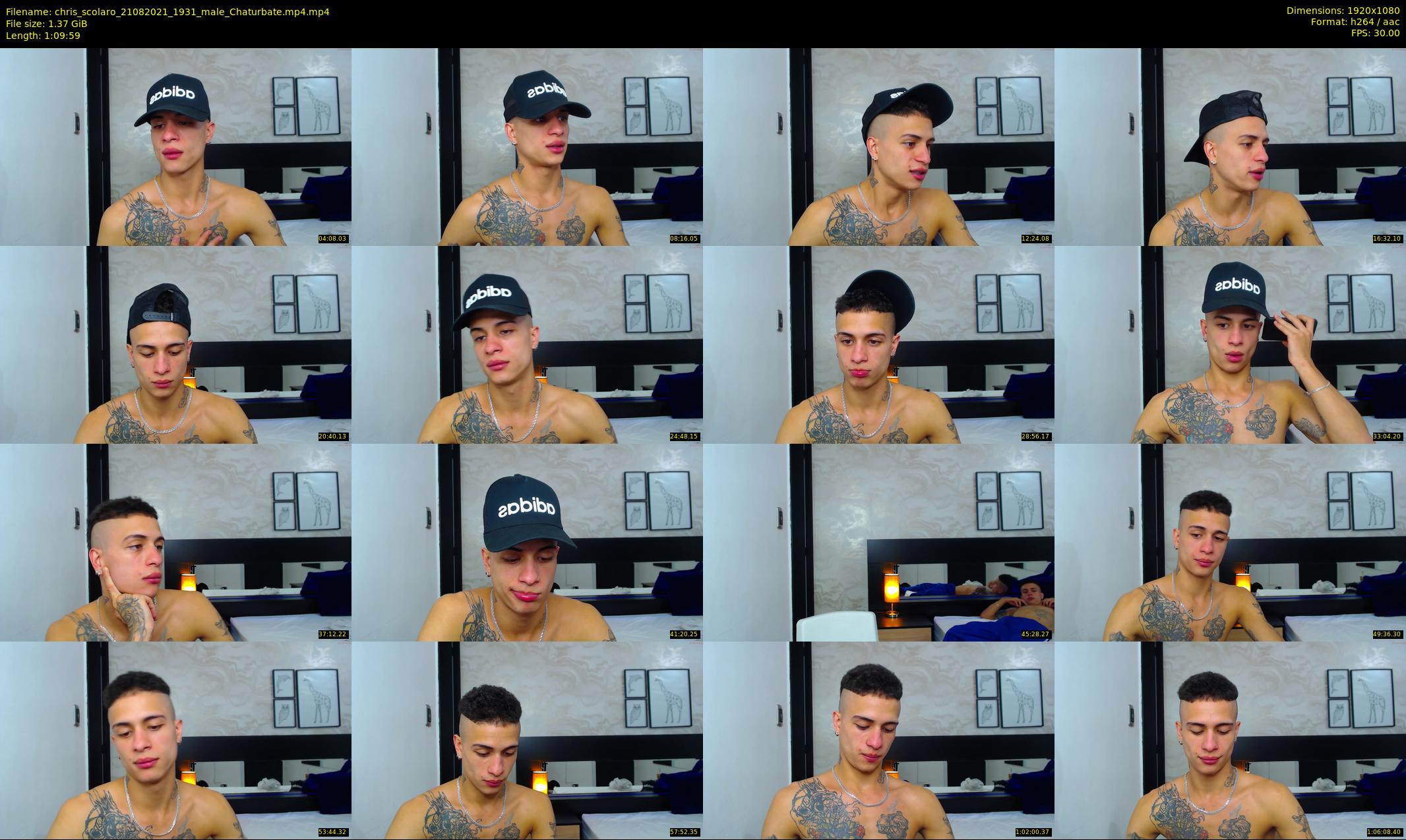 chris_scolaro — 70 minute Chaturbate male cam show recording, 1080p, Aug 21, 2021