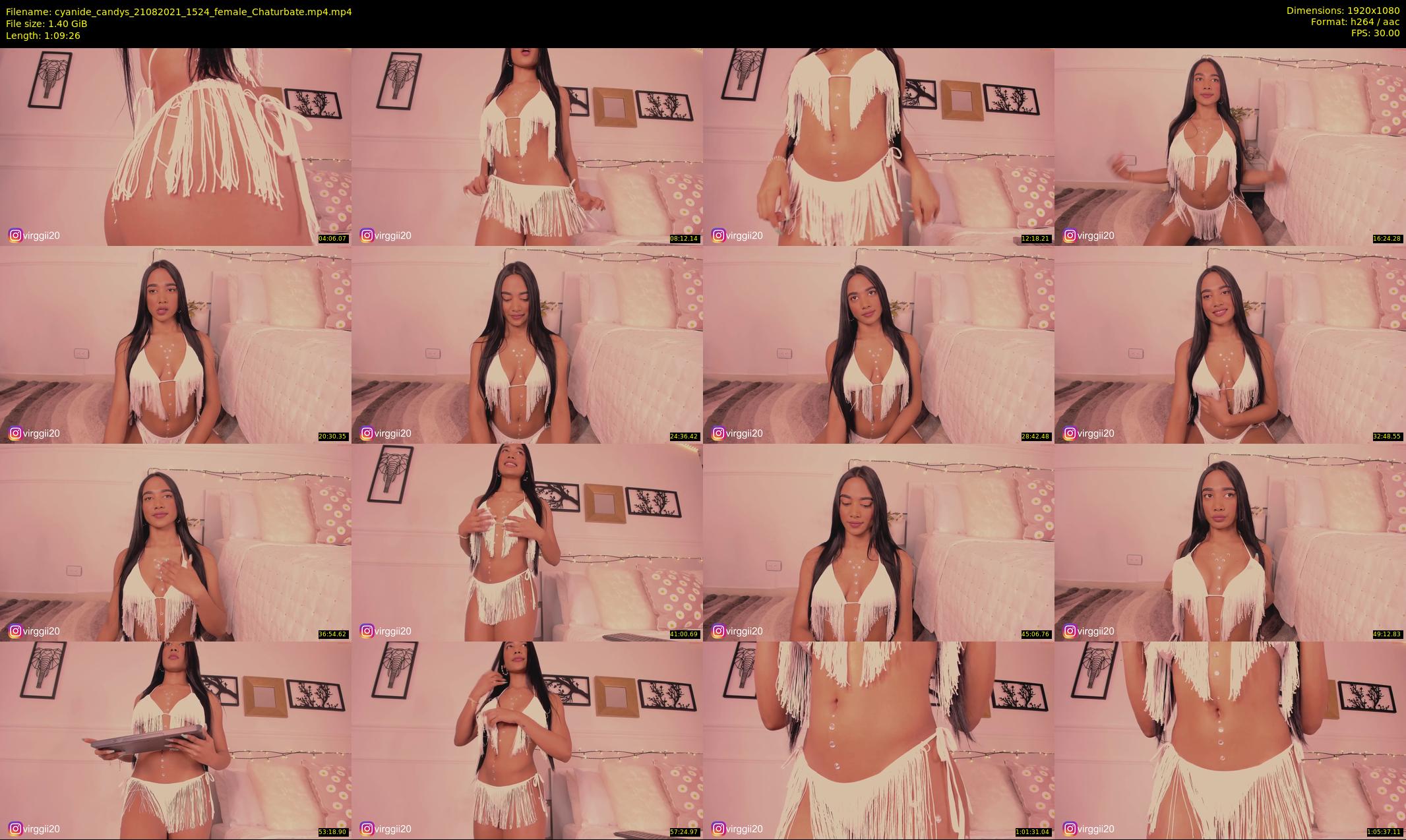 cyanide_candys — 70 minute Chaturbate female cam show recording, 1080p, Aug 21, 2021
