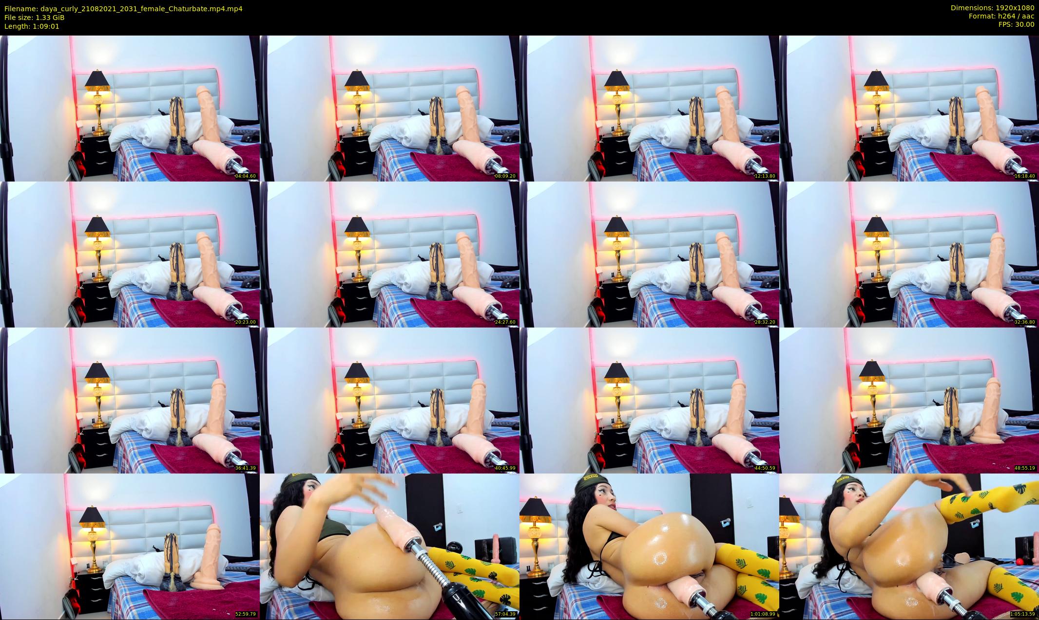 daya_curly — 70 minute Chaturbate female cam show recording, 1080p, Aug 21, 2021