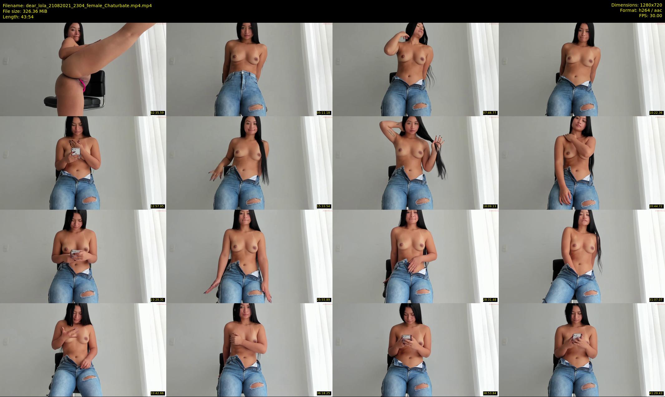dear_lola — 44 minute Chaturbate female cam show recording, 720p, Aug 21, 2021