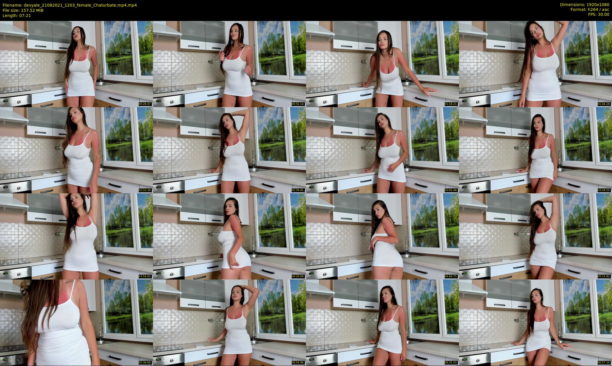 devyale — 8 minute Chaturbate female cam show recording, 1080p, Aug 21, 2021