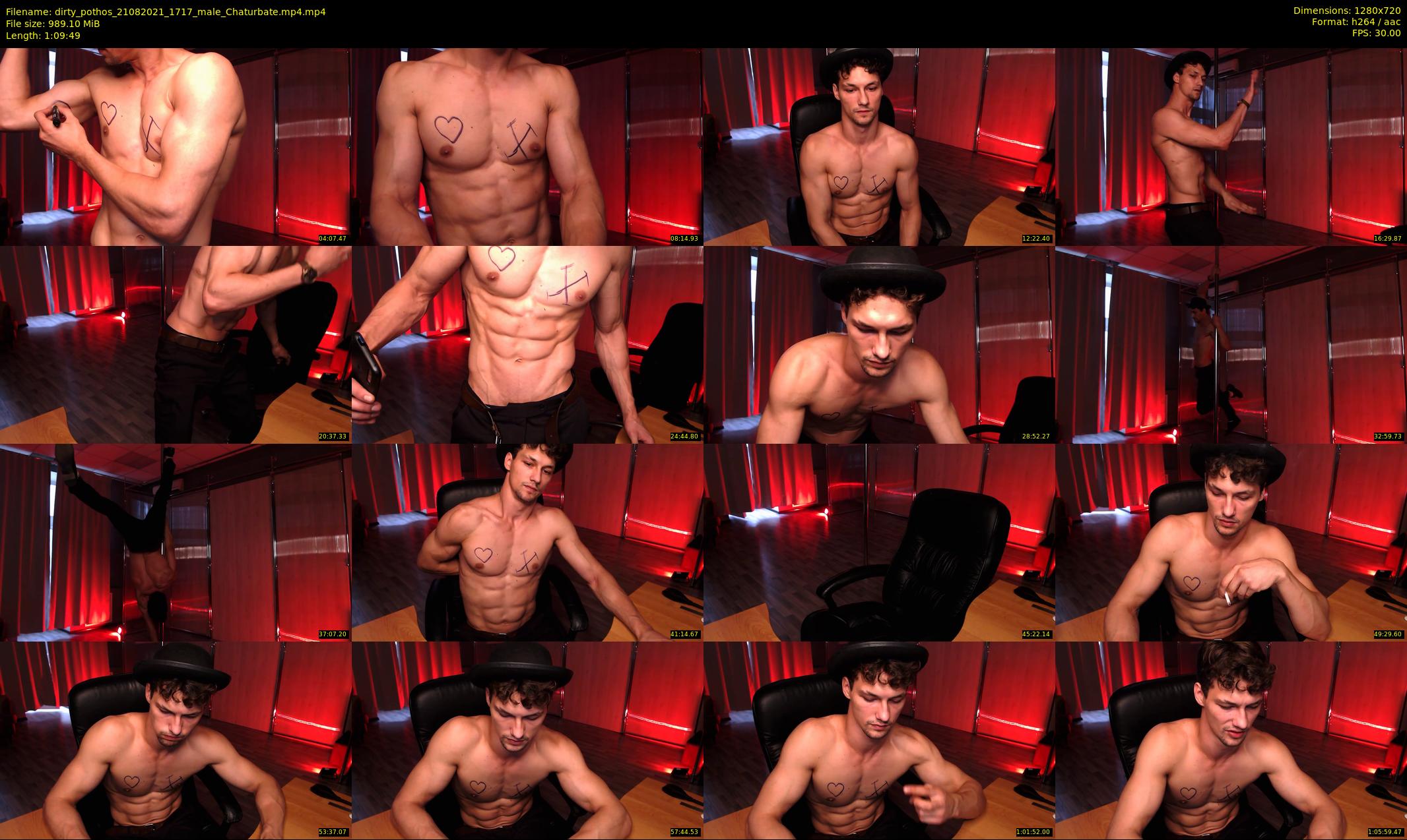dirty_pothos — 70 minute Chaturbate male cam show recording, 720p, Aug 21, 2021