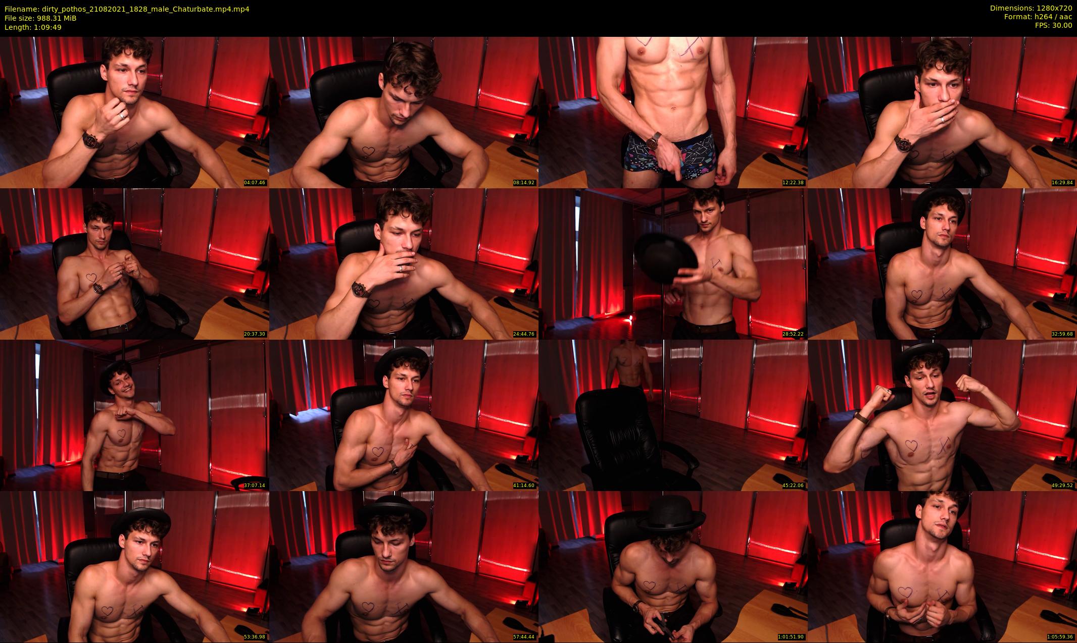 dirty_pothos — 70 minute Chaturbate male cam show recording, 720p, Aug 21, 2021
