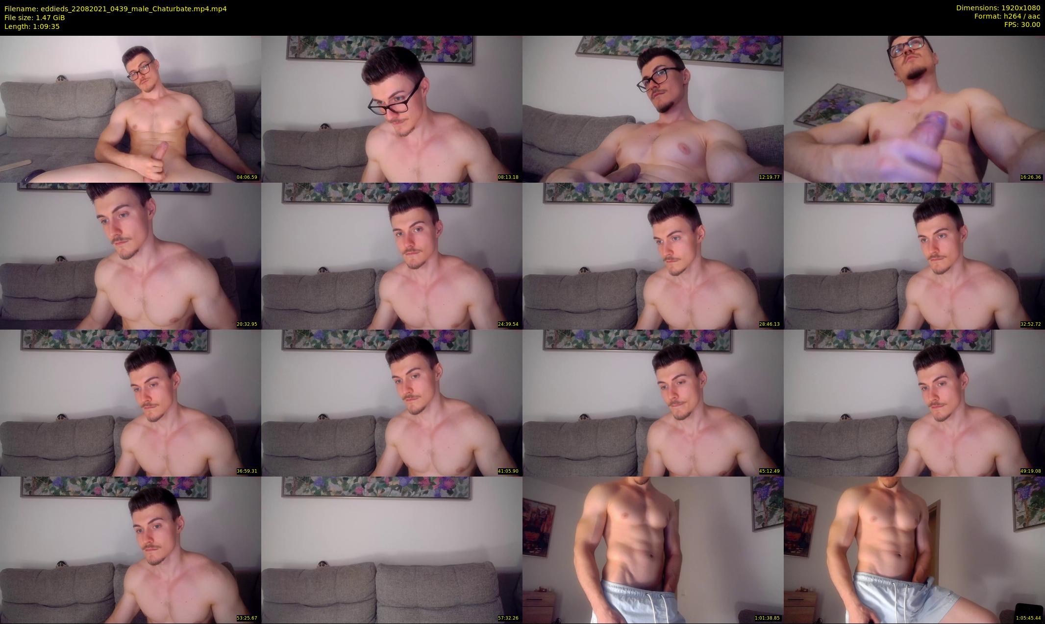 eddieds — 70 minute Chaturbate male cam show recording, 1080p, Aug 22, 2021