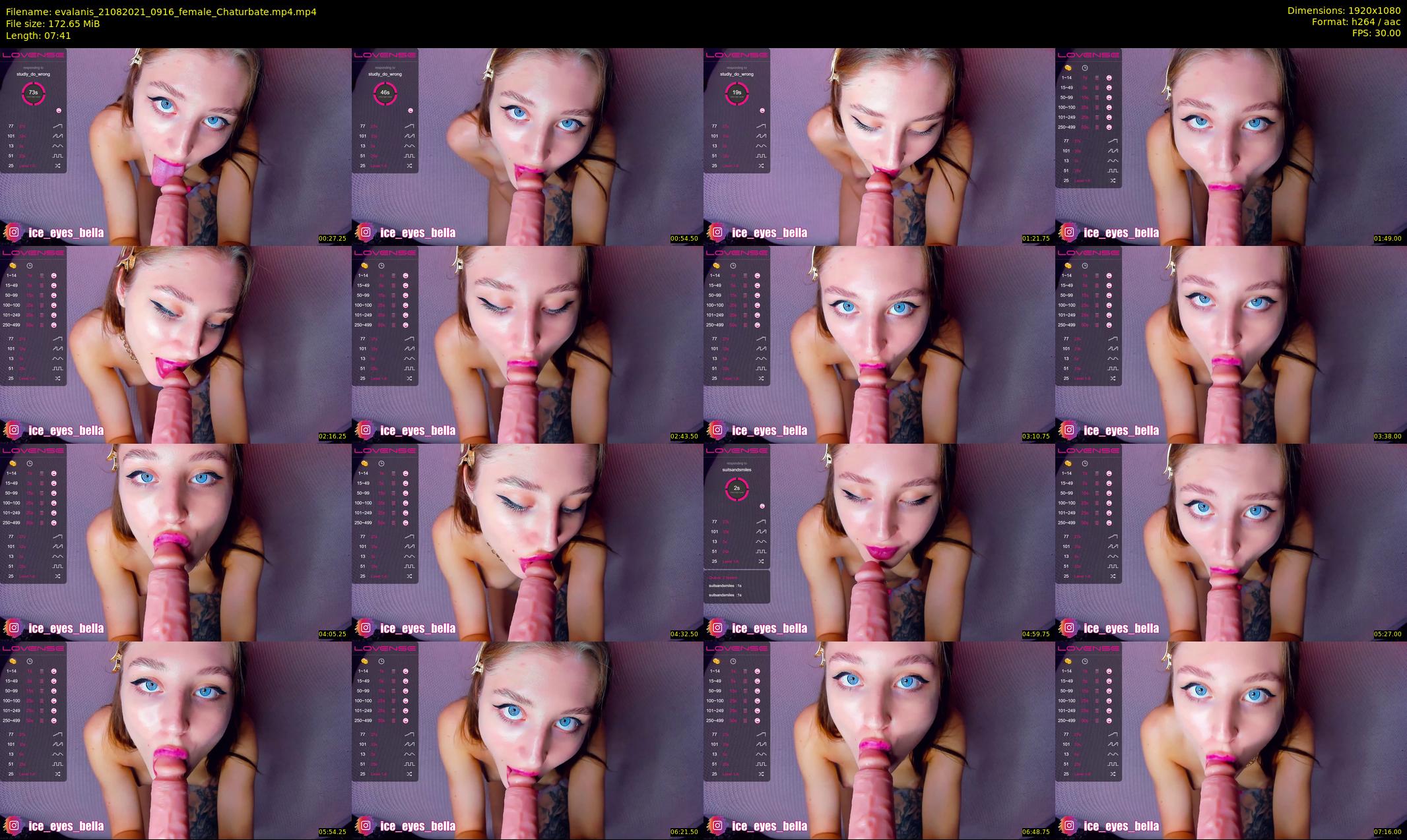 evalanis — 8 minute Chaturbate couple cam show recording, 1080p, Aug 21, 2021